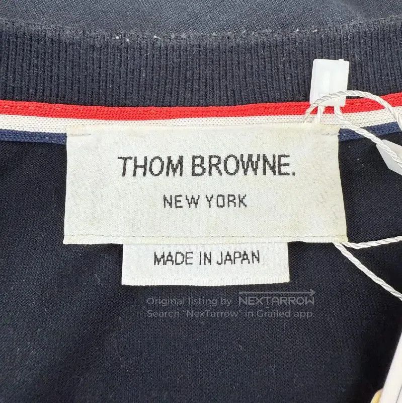 Thom Browne Thom Browne Black Cotton Women's T-Shirt . Size L / US 10 / IT 46 - 3 Thumbnail