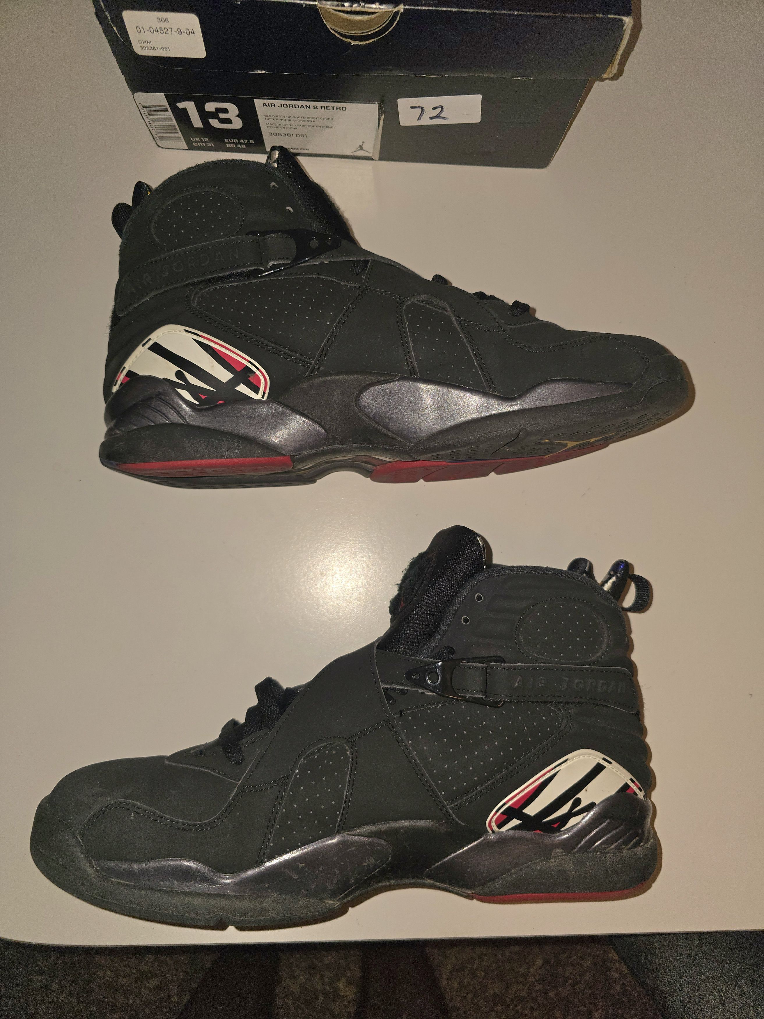 Jordan Brand 2013 Jordan 8 Retro "Playoff" Size US 13 / EU 46 - 3 Thumbnail