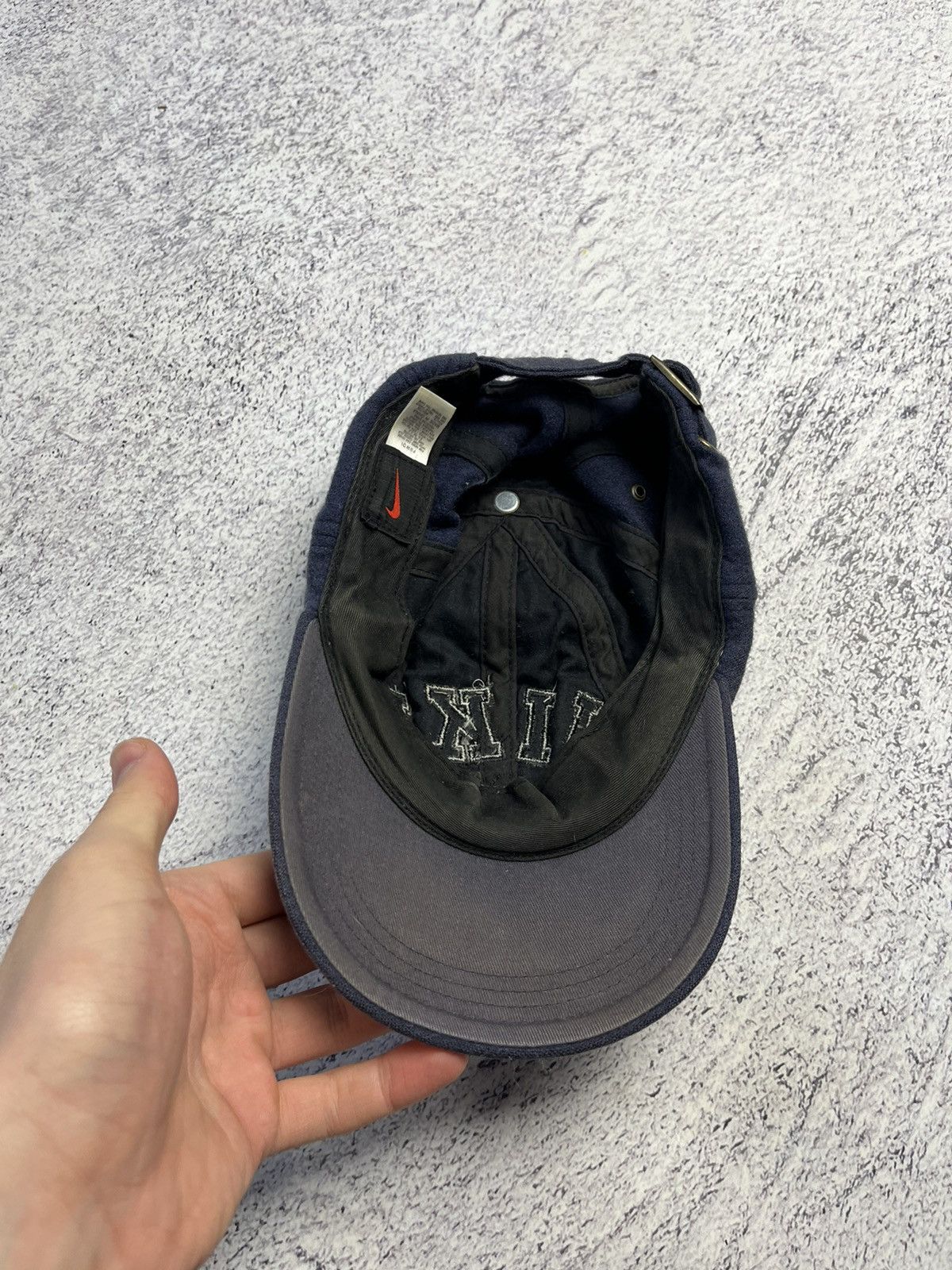 Nike Vintage Nike Distressed Cap Y2K Swoosh One Size Size ONE SIZE - 15 Thumbnail