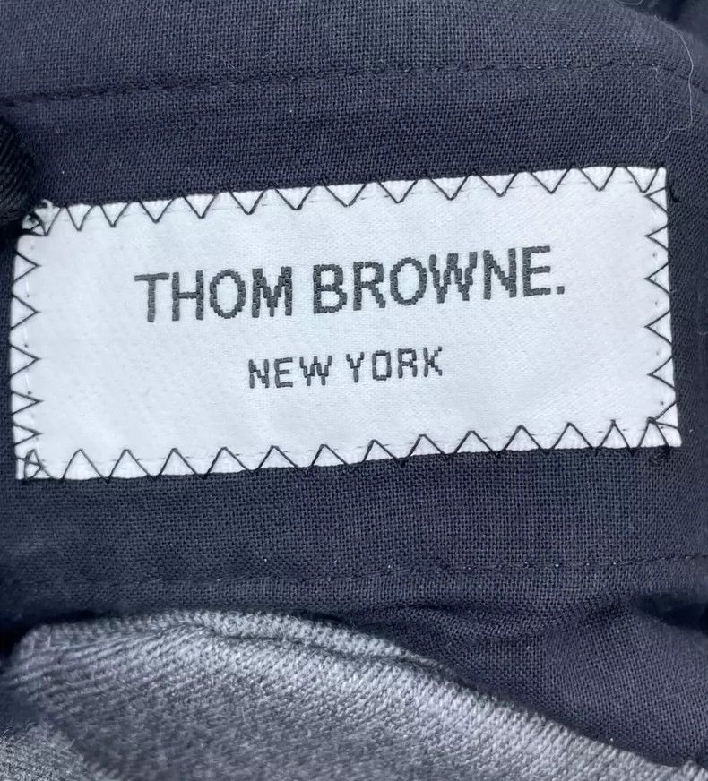 Thom Browne Thom Browne Gray trousers Size 36S - 6 Thumbnail