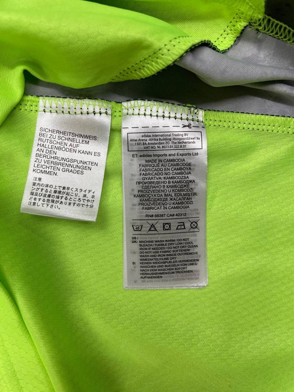 Nike Adidas Wales Men Goalkeeper 2020–2022 Football Shirt Green Size US XL / EU 56 / 4 - 8 Thumbnail