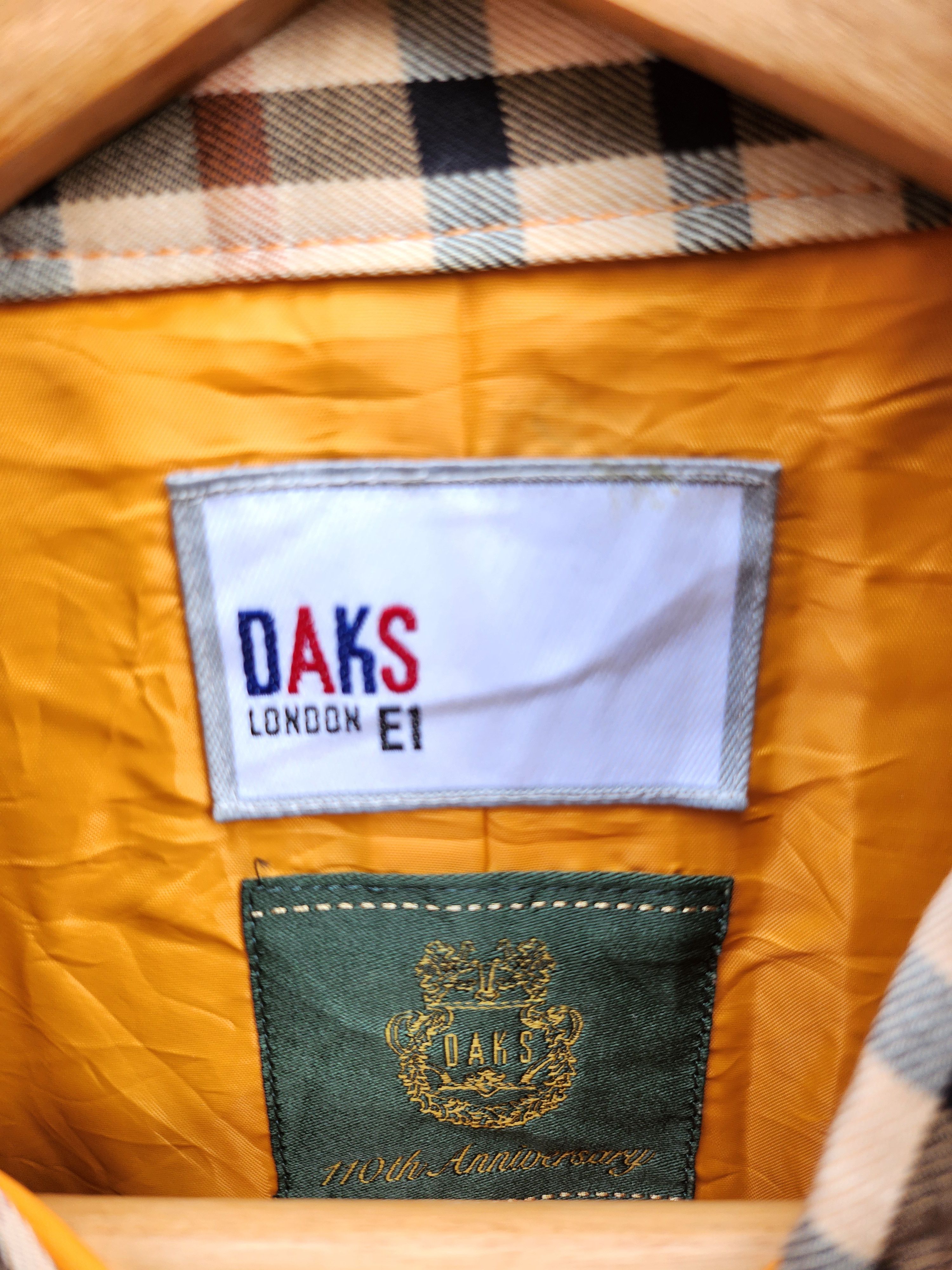 DAKS × If Six Was Nine × Japanese Brand 💥Nice Daks London E1 Trench Coat Jacket Size M / US 6-8 / IT 42-44 - 8 Thumbnail