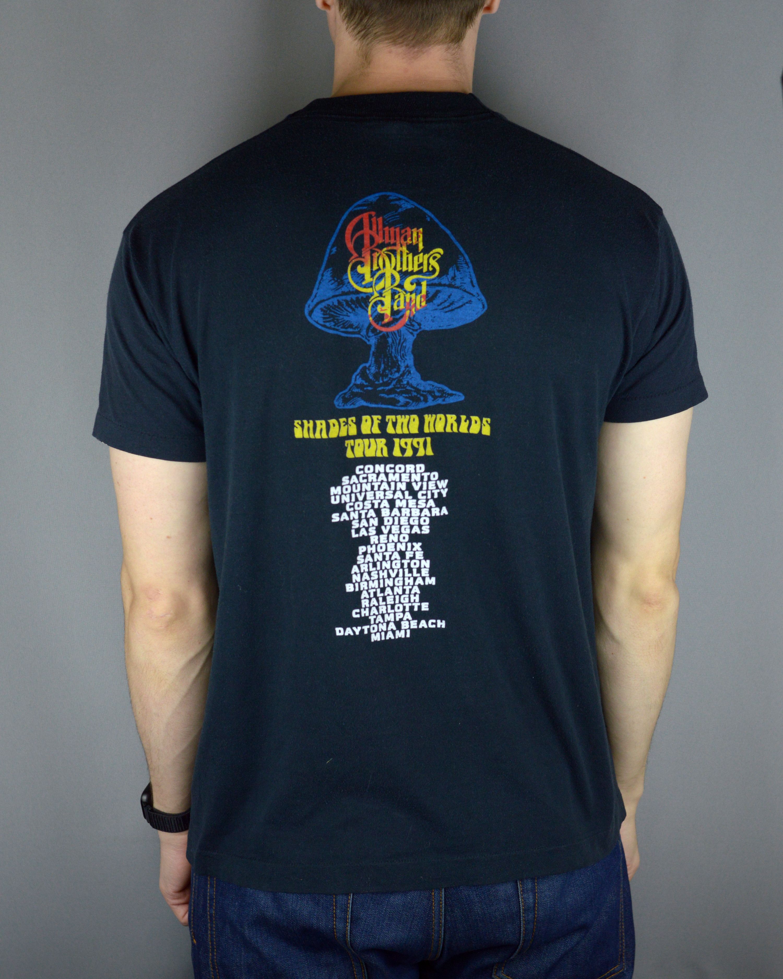 Vintage Vintage The Allman Brothers Band Shades of Two 1991 t shirt Size US XL / EU 56 / 4 - 2 Thumbnail