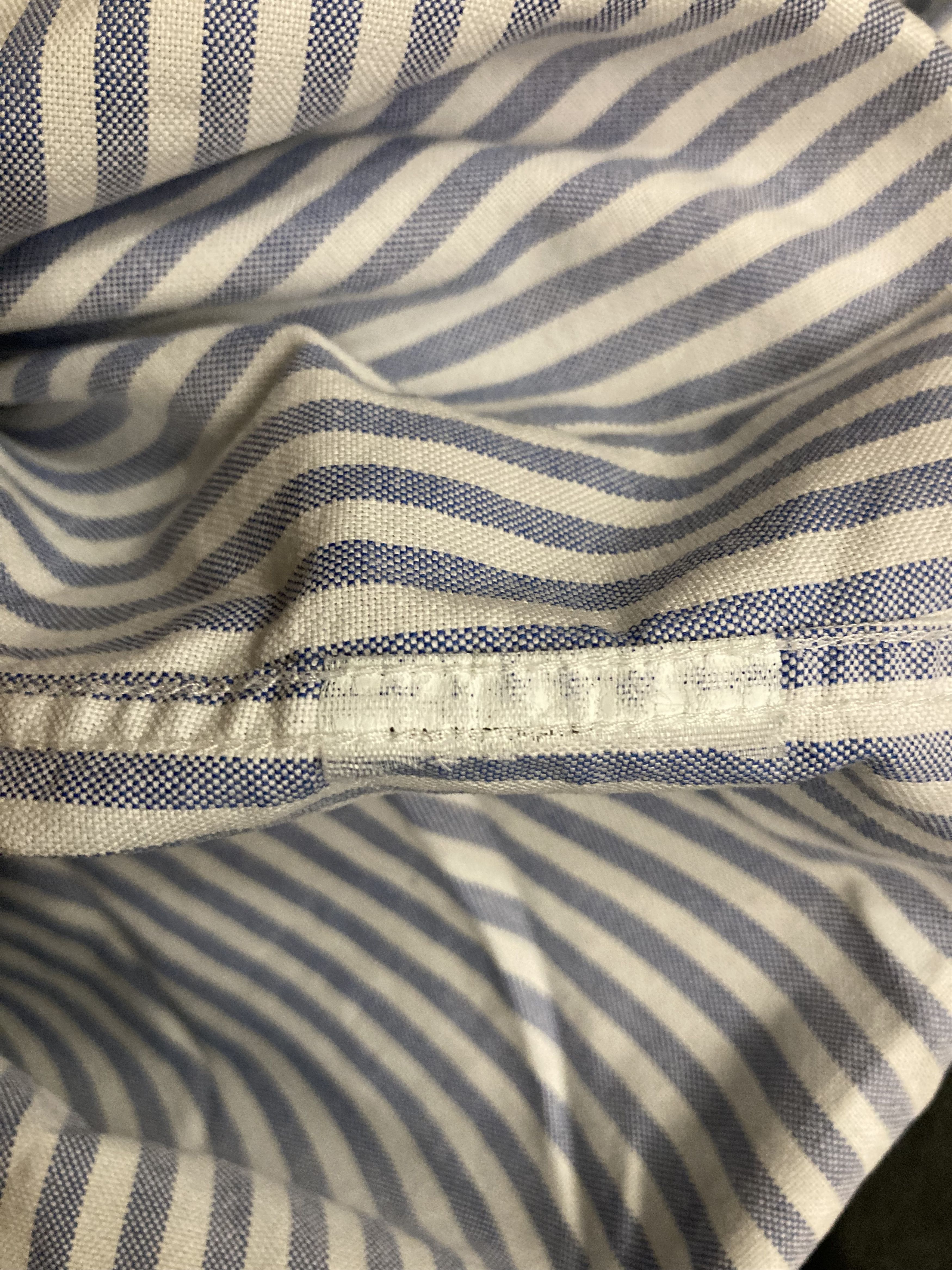 Dsquared2 Dsquared2 White/Blue Striped Shirt Size US L / EU 52-54 / 3 - 7 Thumbnail