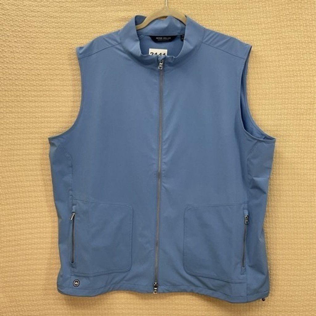 Peter Millar NWOT Peter Millar Crown Crafted Full Zip Vest Jacket Men 2XL Size US XXL / EU 58 / 5 - 1 Thumbnail