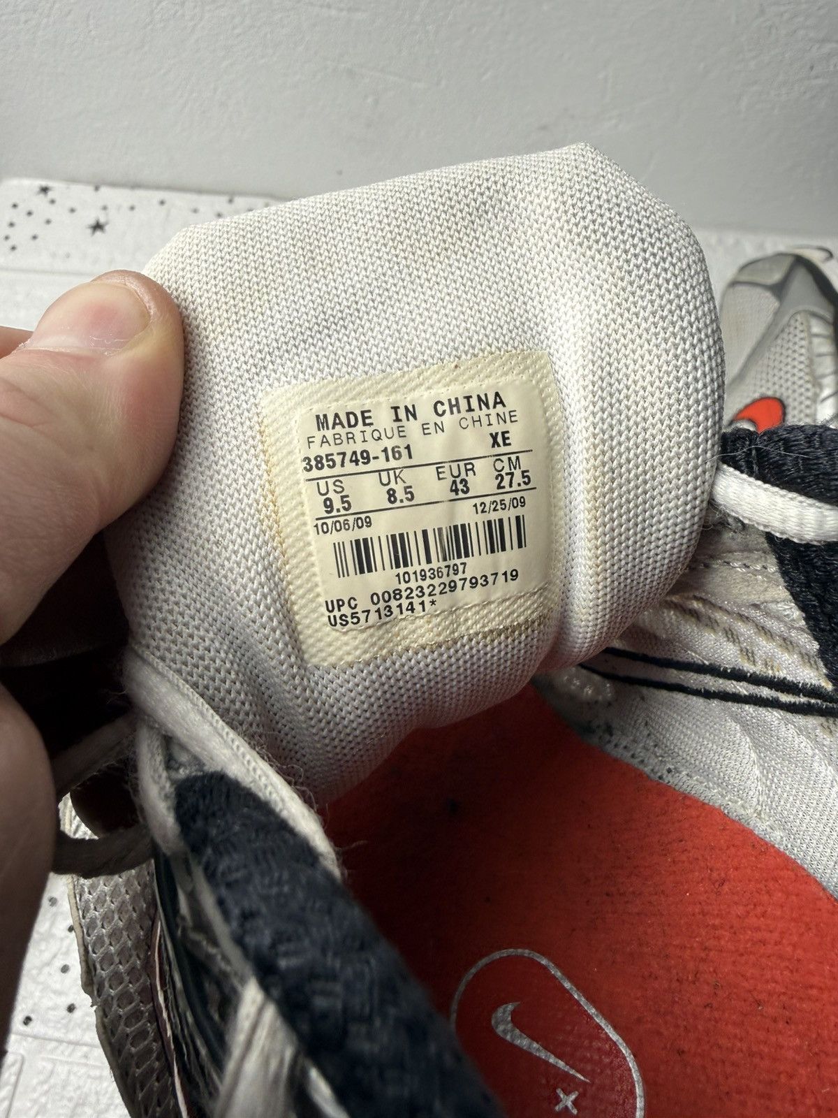 Nike Nike Anodyne Running US9.5 UK8.5 EUR43 Sneakers Silver Size US 9.5 / EU 42-43 - 10 Thumbnail