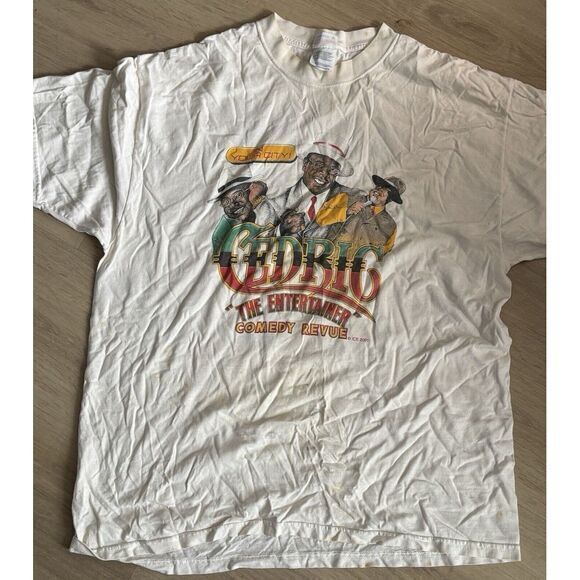 Other Vintage 2001 Cedric The Entertainer Tour T Shirt Goat‎ Rare Size US XL / EU 56 / 4 - 1 Thumbnail