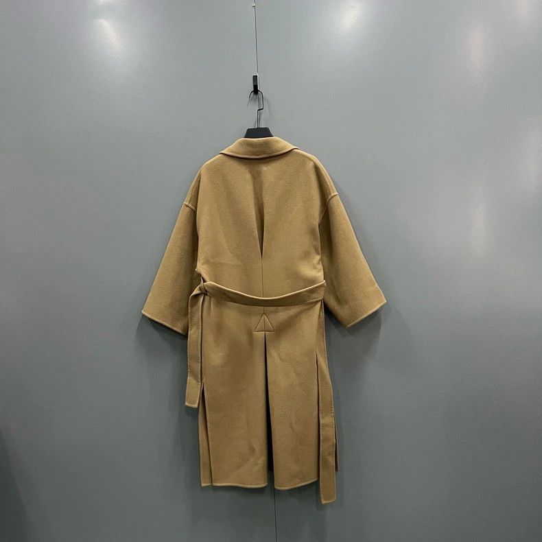 Loewe LOEWE Carce color turned collar wool coat Size XXS / US 00 / IT 34 - 2 Thumbnail