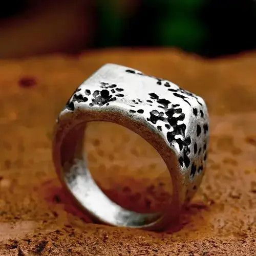 Jewelry × Ring Of Fire Rectangular Rings Size 7 8 9 10 Size ONE SIZE - 4 Thumbnail