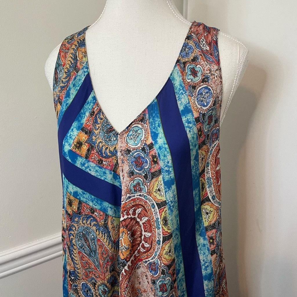 Zara Zara Scarf Style Paisley Satin Dress S Size S / US 4 / IT 40 - 3 Thumbnail