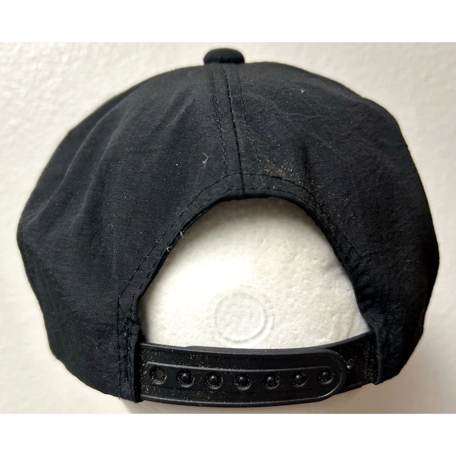 Vintage VINTAGE Hawaiian Headwear Snapback Hat Embroidered Black Rope Oahu Maui Lanai Molokai Kauai Men One Size 90s 80s Hawaiian Theme Size ONE SIZE - 5 Thumbnail
