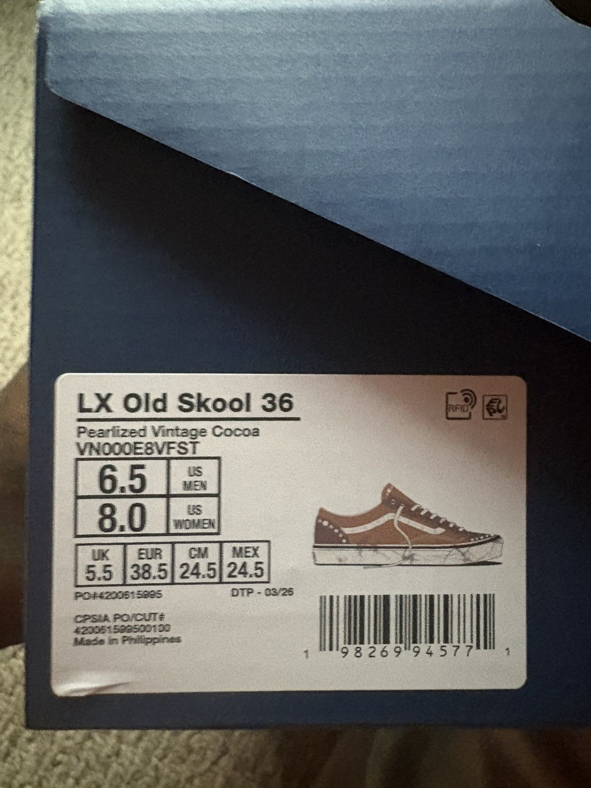 Vans Vans cocoa Brown Size US 6.5 / EU 39-40 - 6 Thumbnail