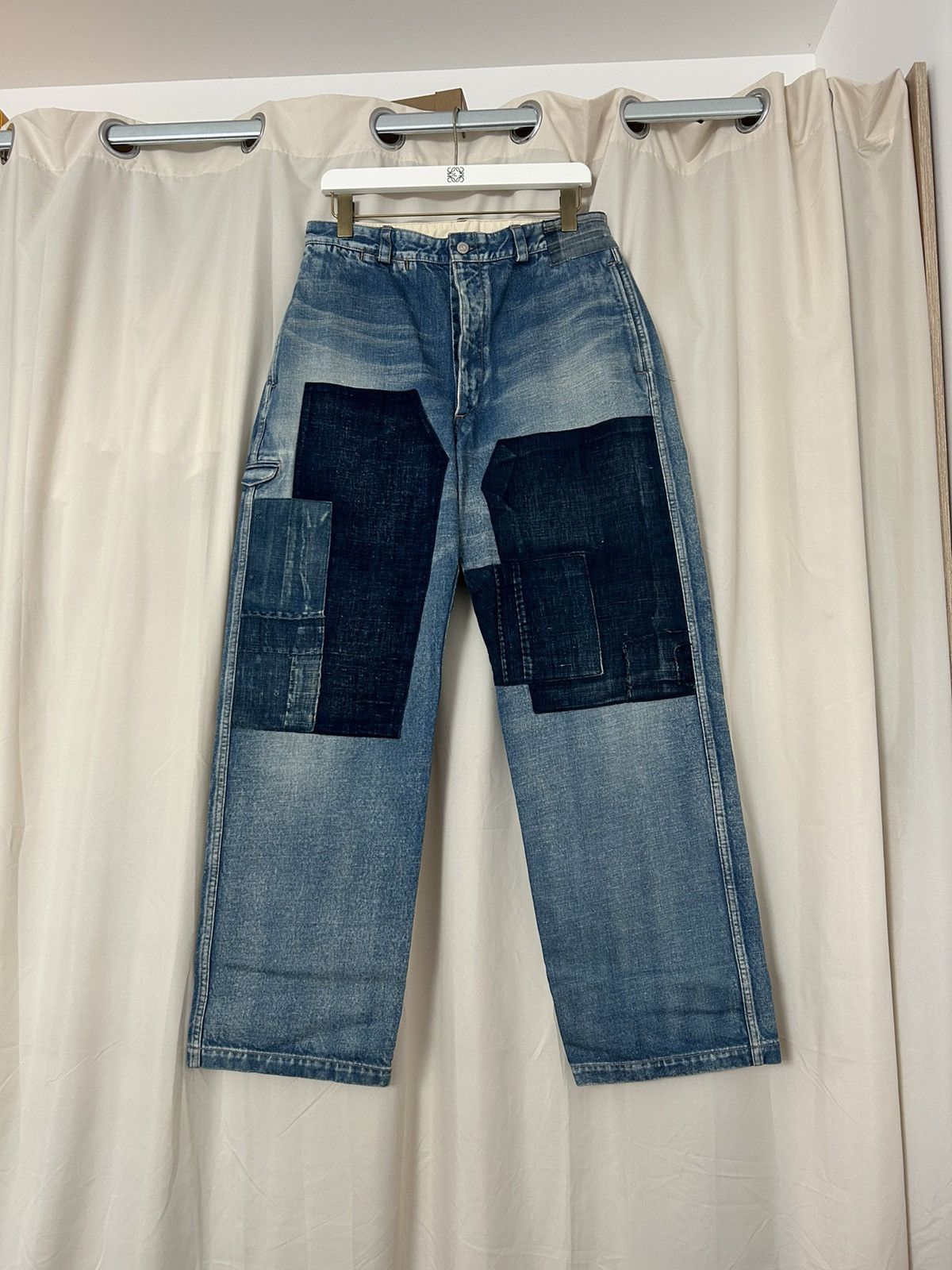 image of Cottle Standard Denim Craftman Indigo in Navy, Men's (Size 34)