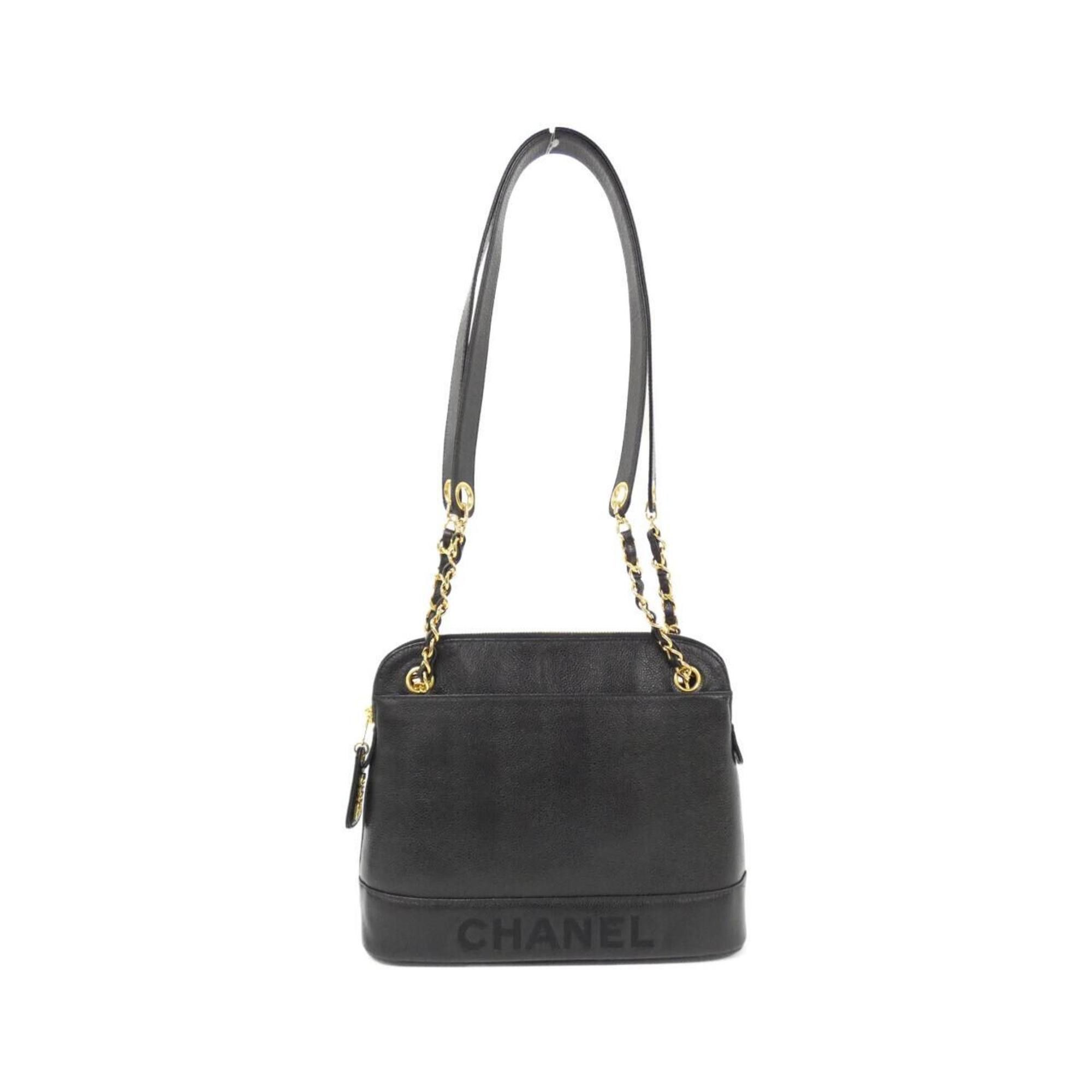 Chanel 08058 Shoulder Bag in Black, Women's