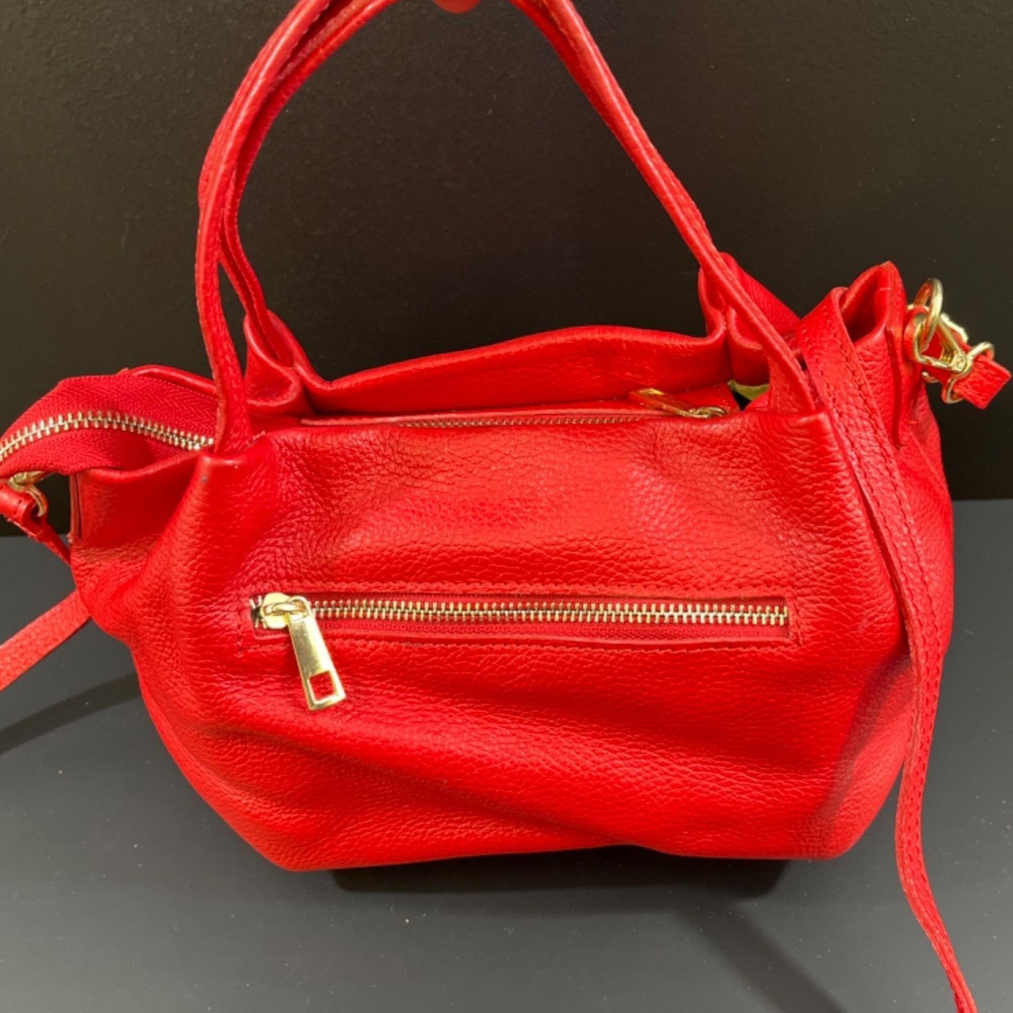 Other Anna Luchini Women's Red Purse/Shoulder Bag/Crossbody SKU 50 Size ONE SIZE - 3 Thumbnail