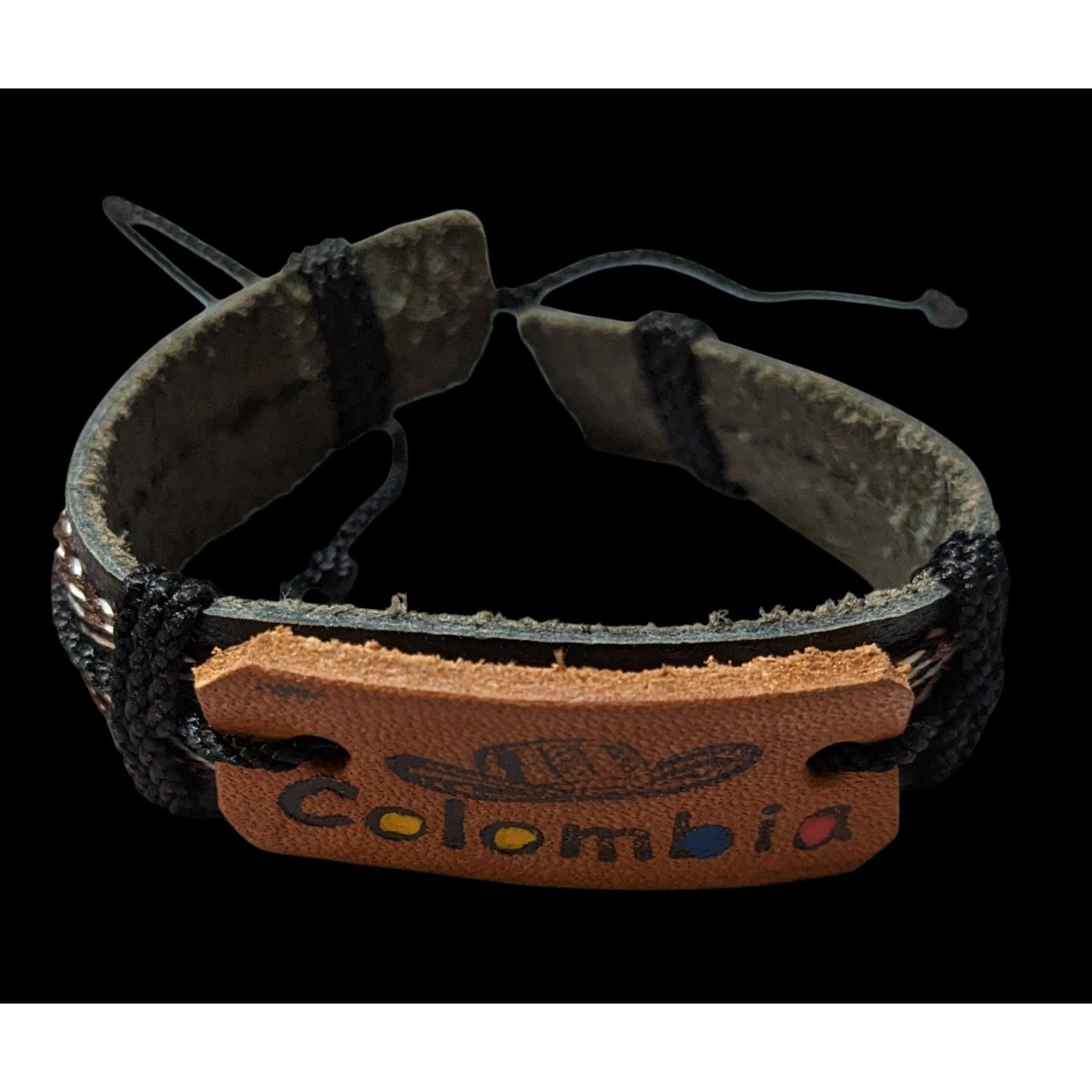 Other Colombia Souvenir Black And Brown Bracelet Size ONE SIZE - 1 Thumbnail