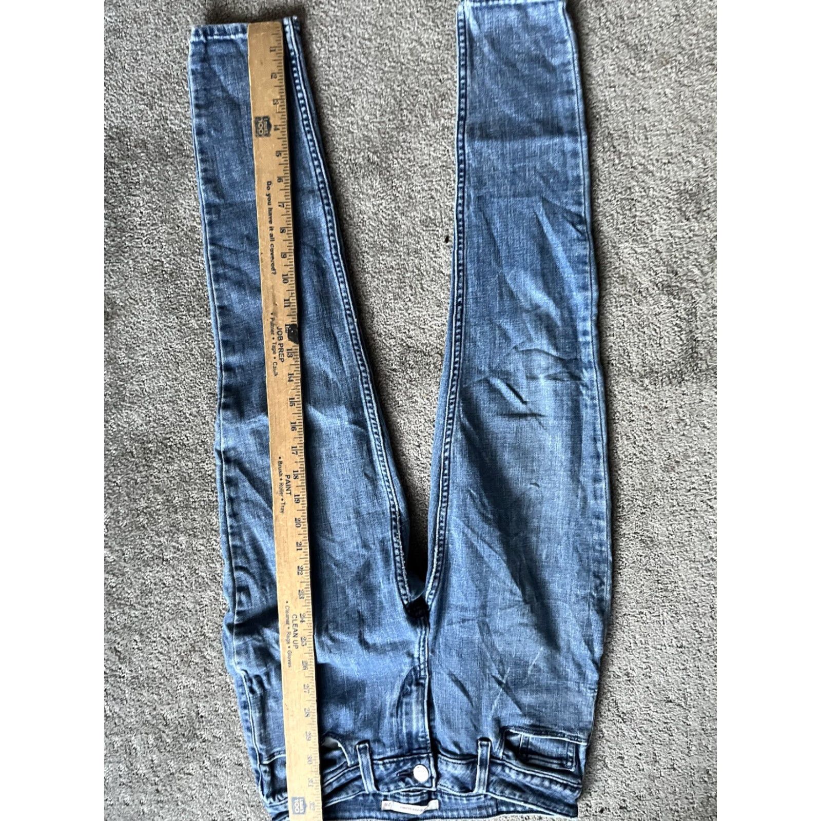 Levi's Womens Levi's 535 Jeans Slimming Skinny Regular Levi’s 535 Blue Medium Wash 28x26 Womens Jeans Size 28" / US 6 / IT 42 - 6 Thumbnail