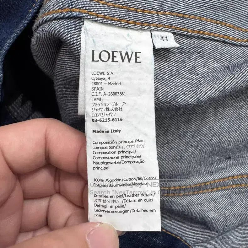 Loewe Loewe Corduroy collar denim jacket Size M / US 6-8 / IT 42-44 - 4 Thumbnail