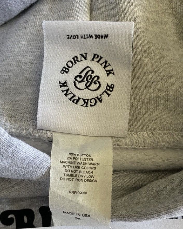 Other BLACKPINK x VERDY BORN PINK AMEX PLUSH HOODIE GREY MED Size US M / EU 48-50 / 2 - 7 Thumbnail