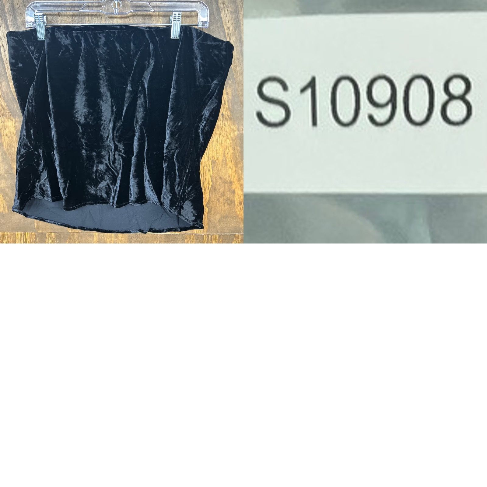 Anthropologie Anthropologie Womens Crop Tube Top Black Velvet Sleeveless Large Blouse Casual Streetwear Preppy Normcore Going Out Womens Size L / US 10 / IT 46 - 8 Thumbnail