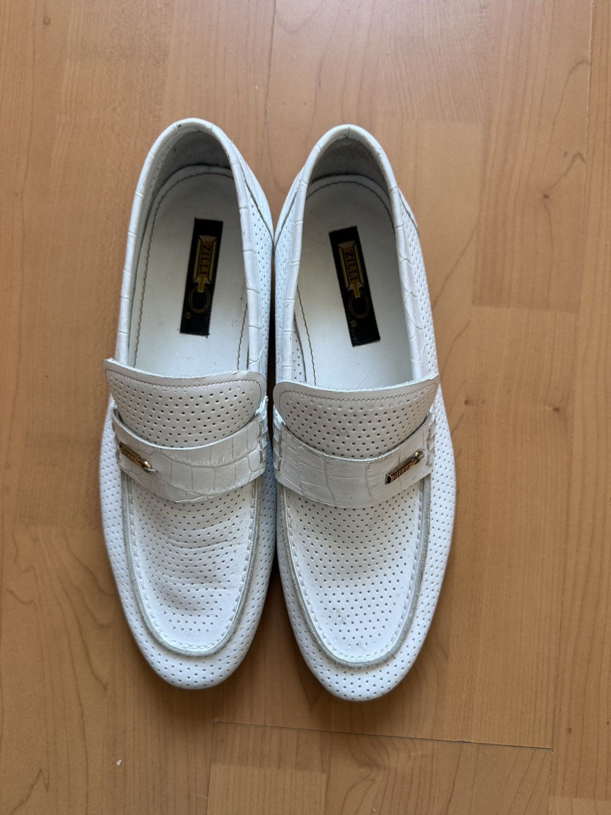 Vintage × Zilli Zilli Crocodile loafers Luxury shoes Size 40 Size US 7.5 / EU 40-41 - 2 Thumbnail
