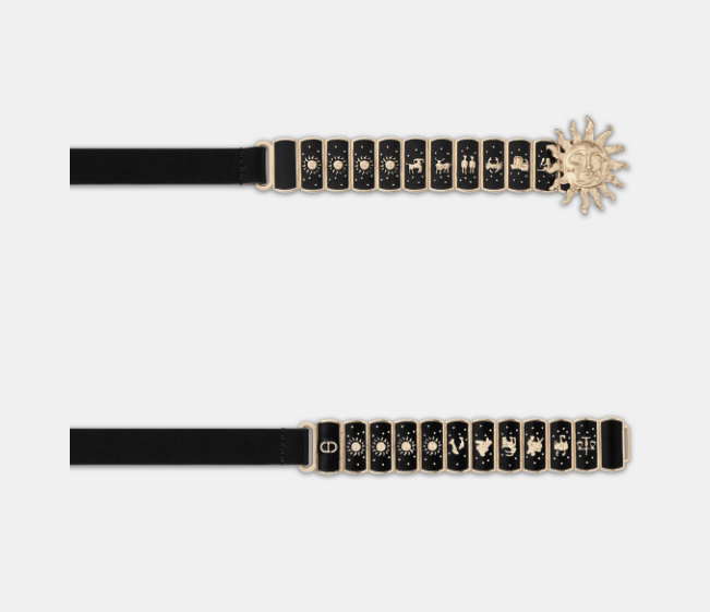 Dior o1w1db10525 Size : OS / B04996 Toile Soleil Belt in Black Size ONE SIZE - 3 Thumbnail