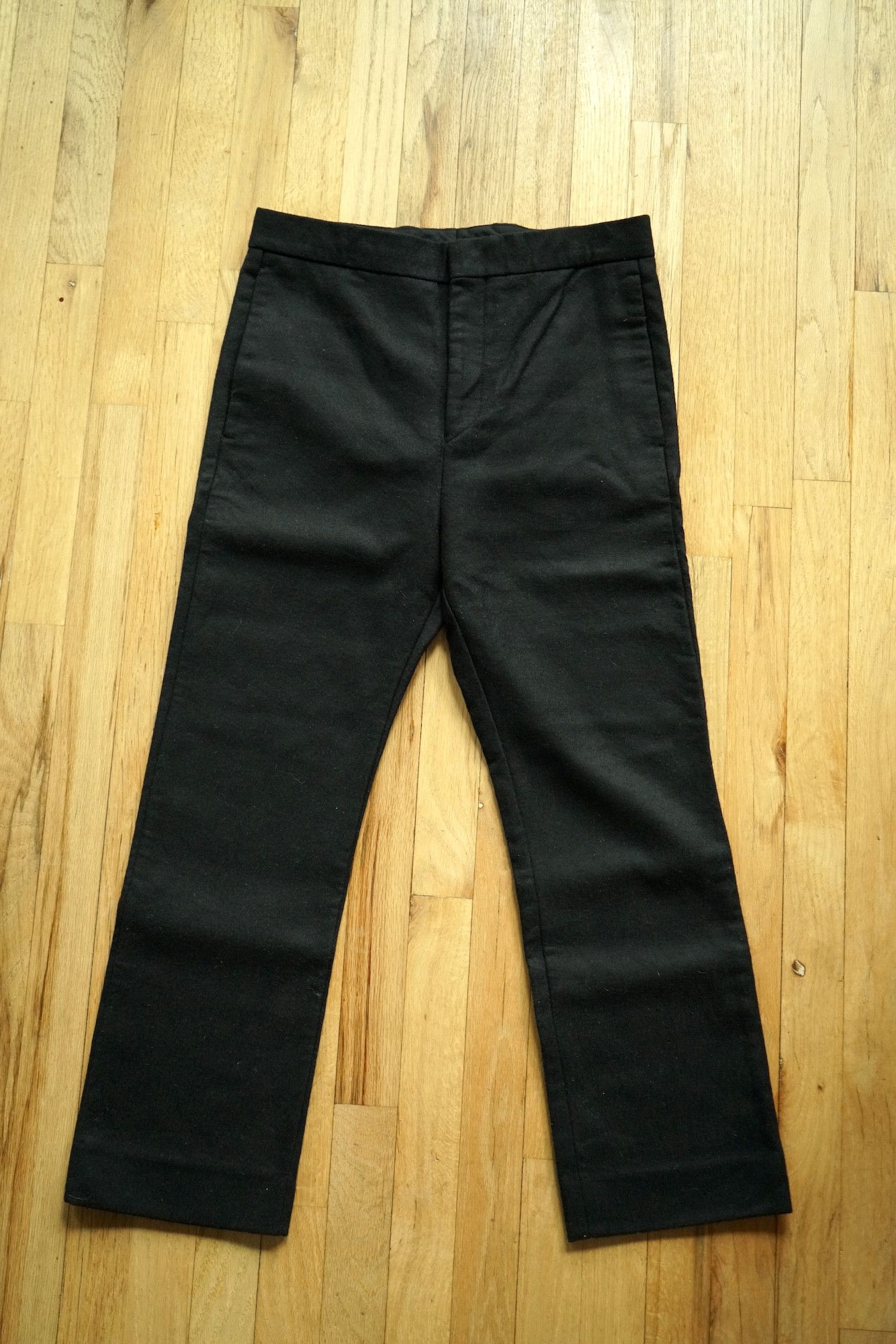 Acne Studios RENE H FLAN PAW15 wool pants Size US 30 / EU 46 - 1 Thumbnail