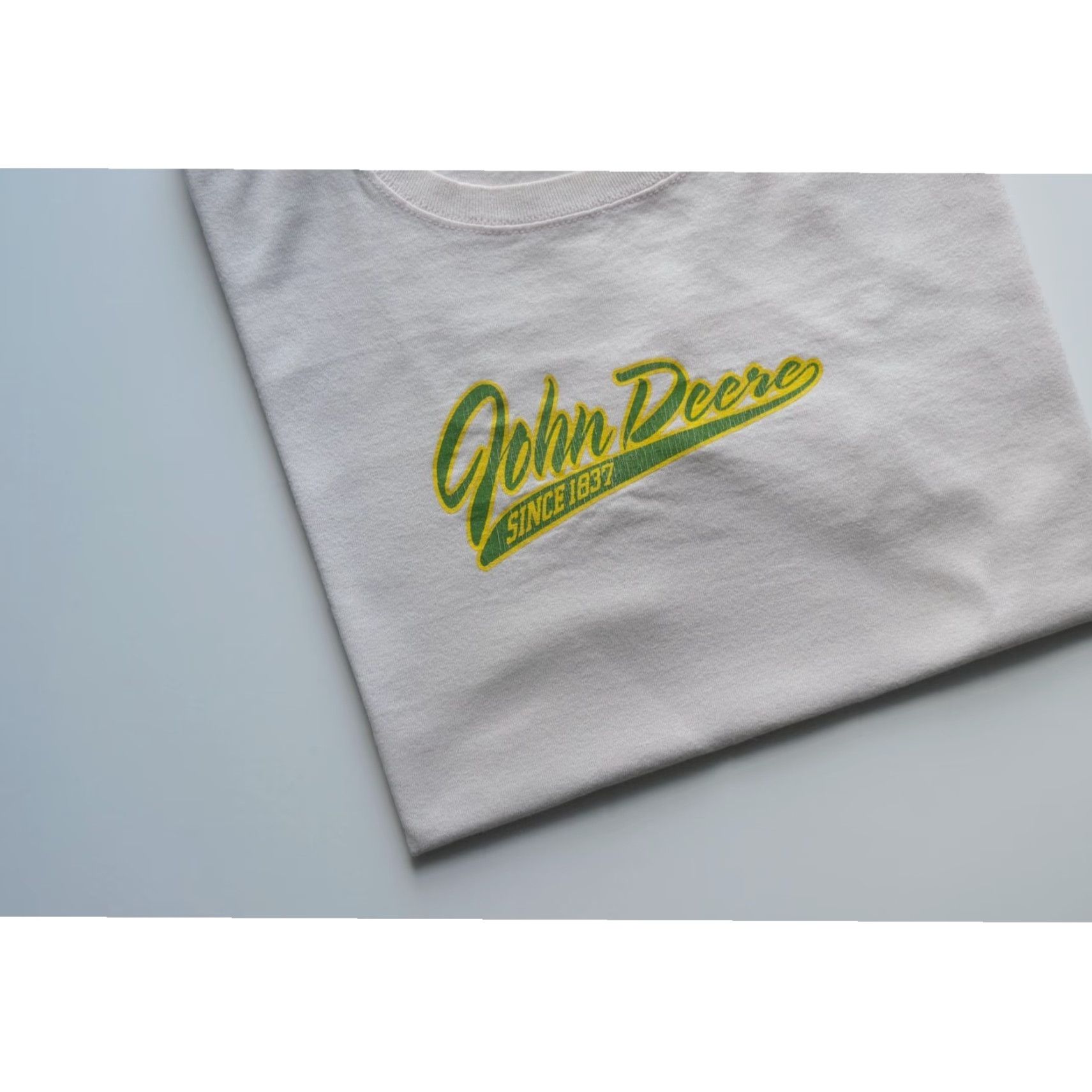 John Deere JOHN DEERE TRACTOR VTG 90s OUTDOOR PINK T SHIRT WOMENs ADULT SZ L Size L / US 10 / IT 46 - 5 Thumbnail