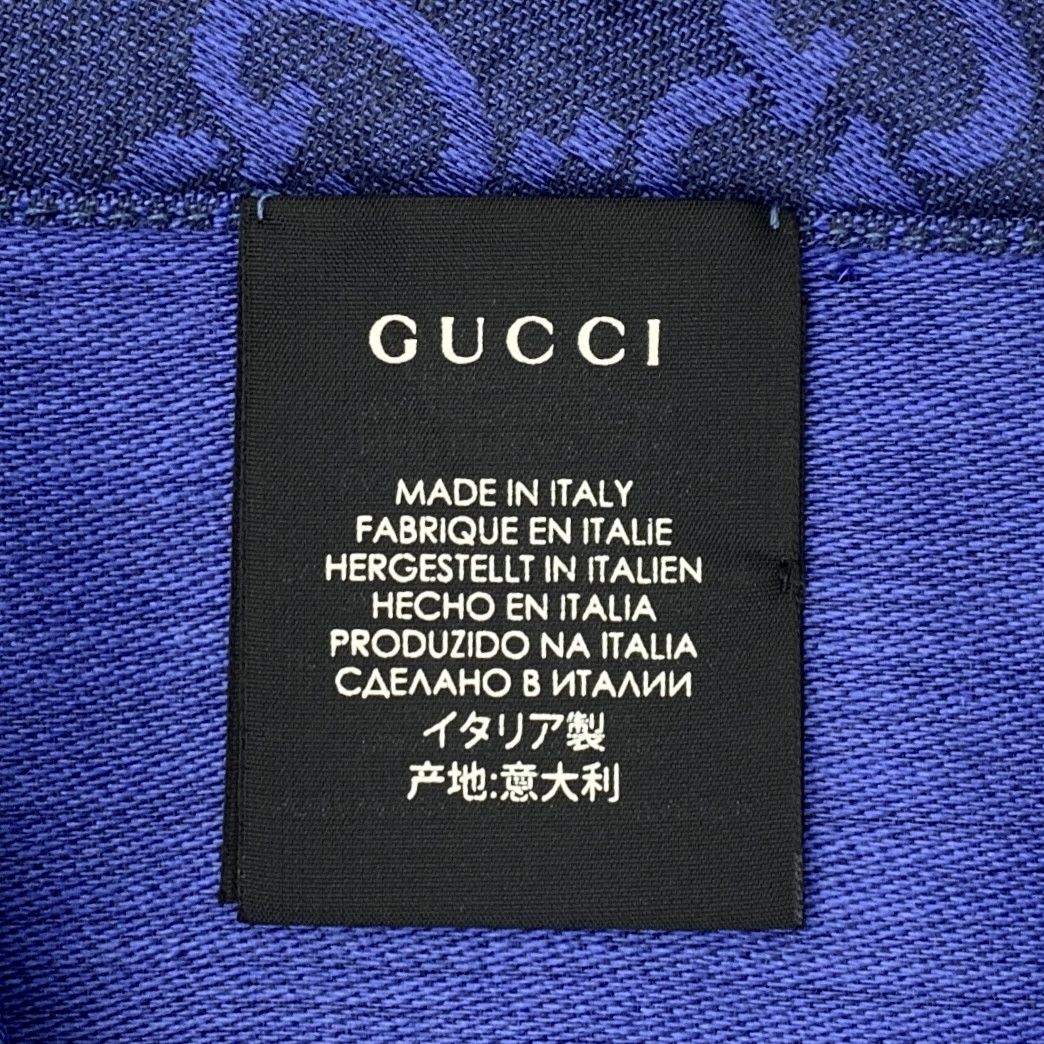 Gucci Gucci Monogram Wool Scarf (200 × 70 cm) Size ONE SIZE - 3 Thumbnail