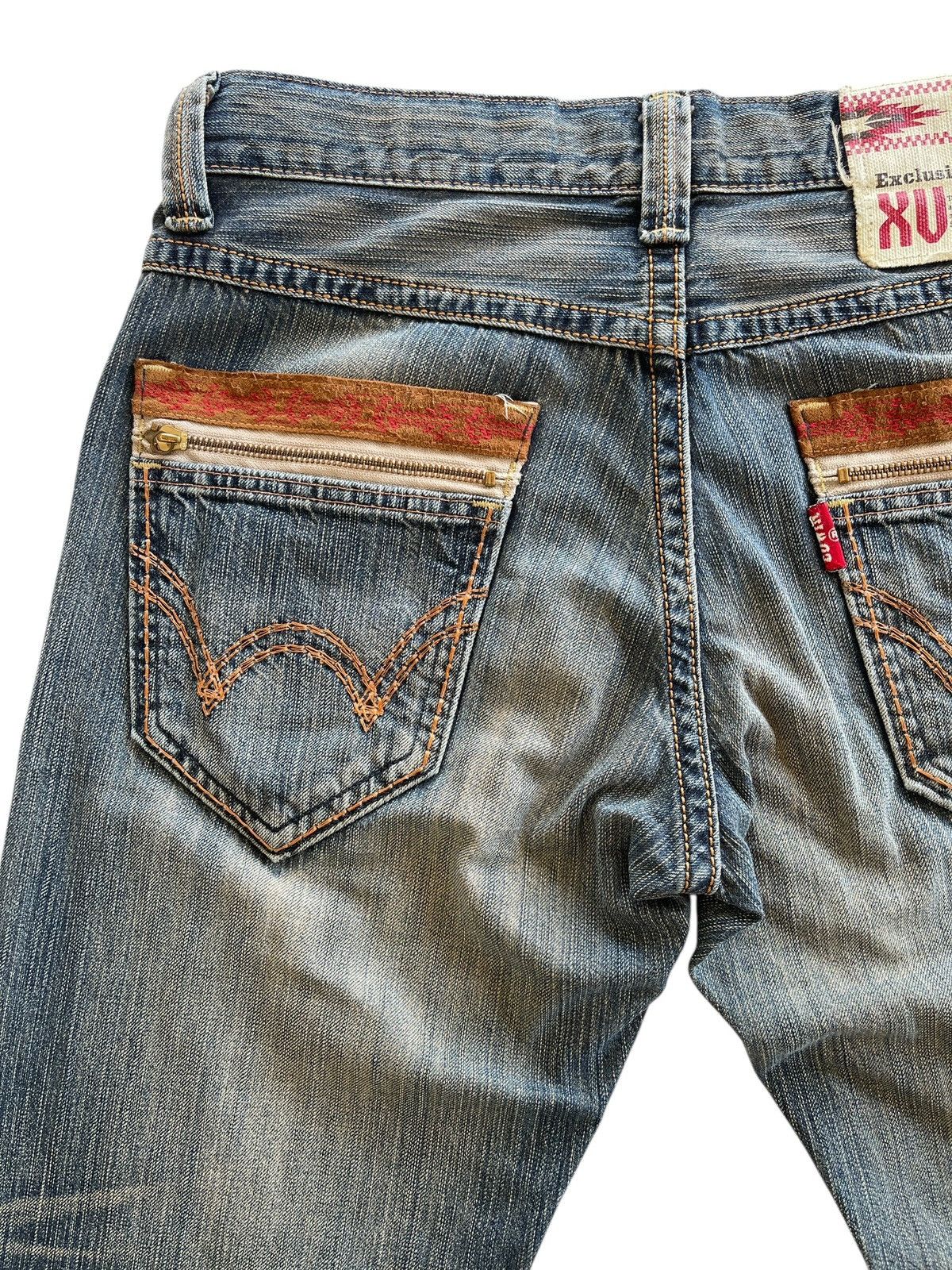 Vintage Vintage Edwin Distressed Denim Size US 33 - 7 Thumbnail