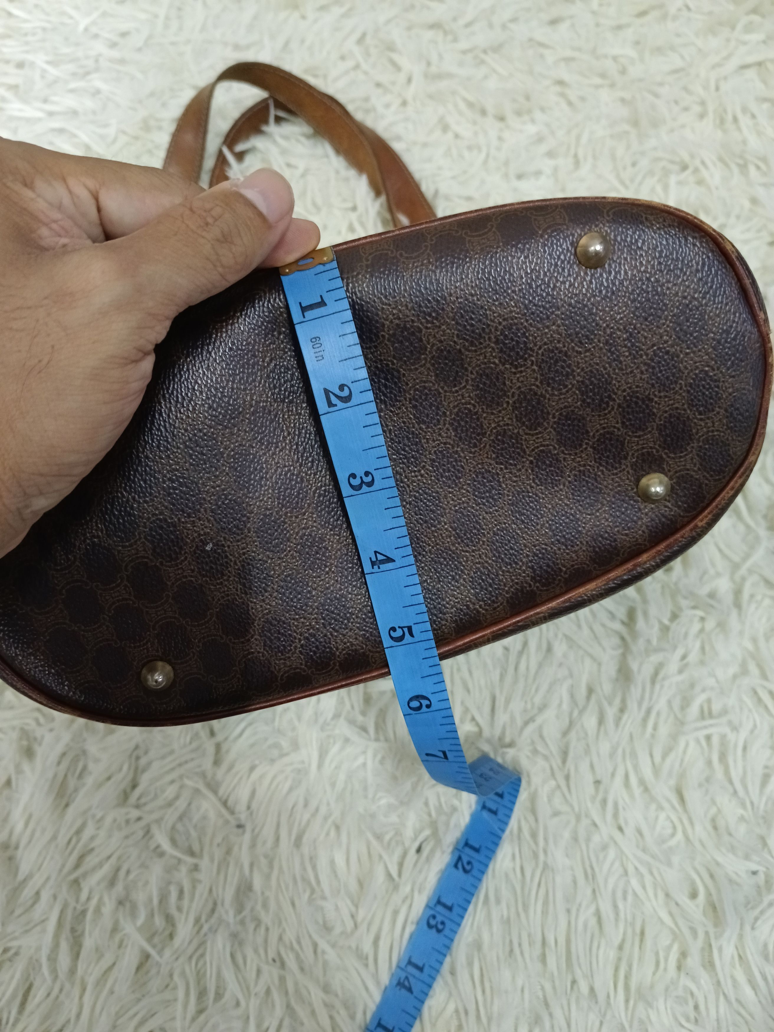 Celine CELINE MACADAM TOTE BAG Size ONE SIZE - 15 Thumbnail