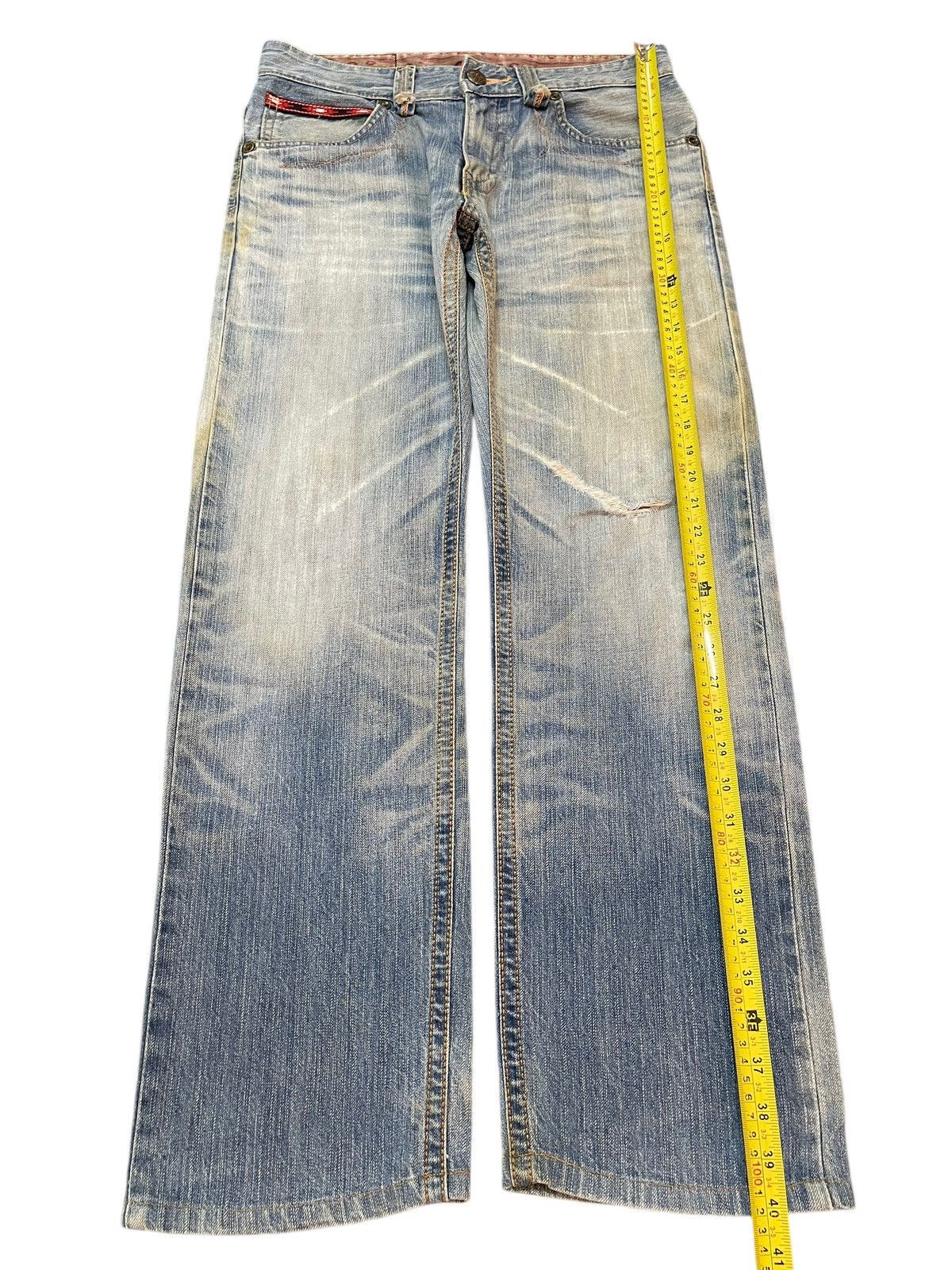 Edwin Edwin XV Exclusive Vintage Mud Faded Wash Style Loose Jeans Size US 32 / EU 48 - 13 Thumbnail
