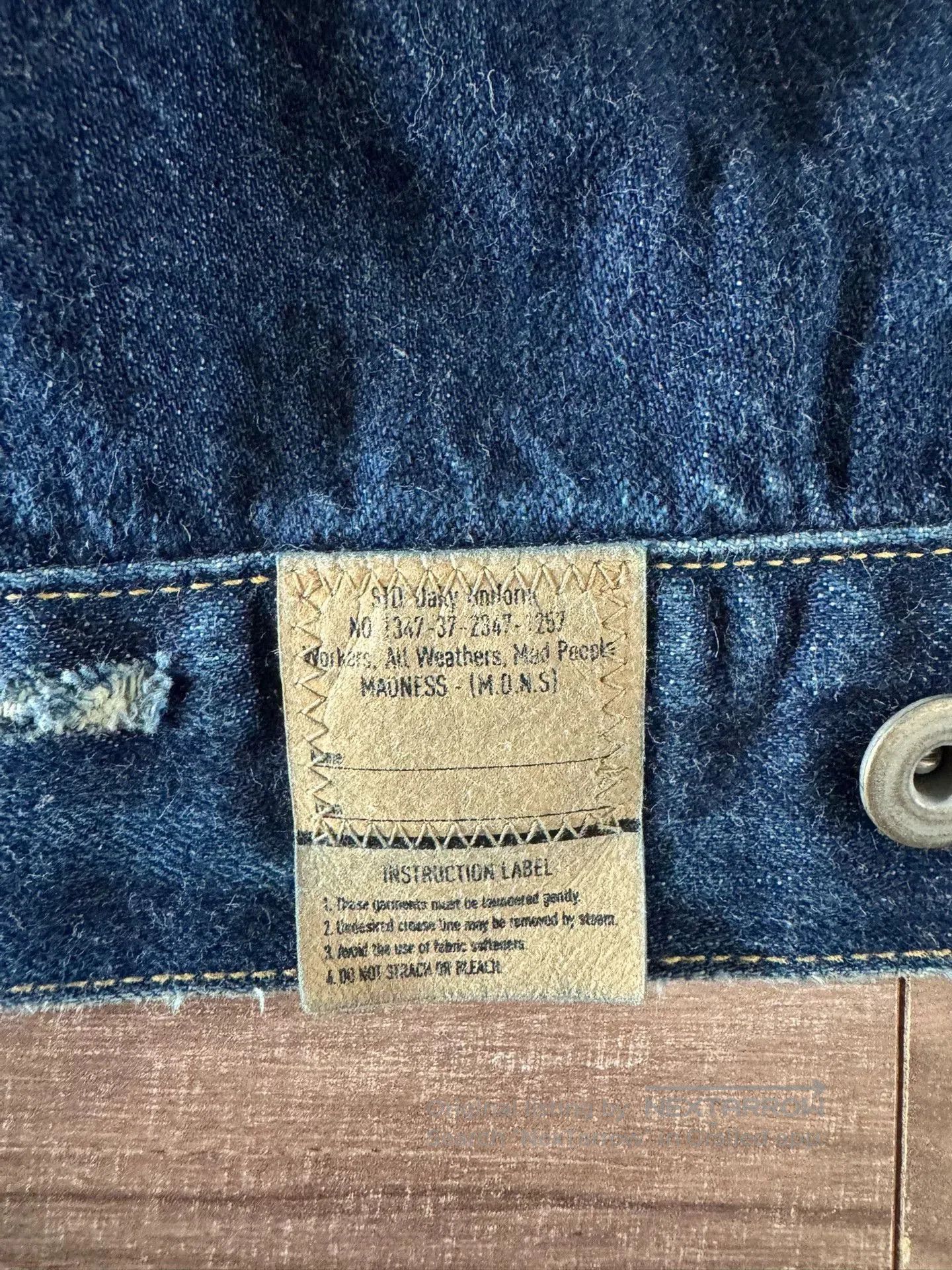 Madness Madness 23SS Japanese Denim Jacket. Size US L / EU 52-54 / 3 - 3 Thumbnail