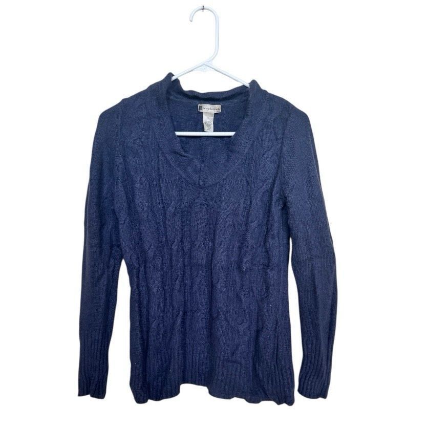 Other Valerie Bertinelli Angora Blend Cable Sweater S Size S / US 4 / IT 40 - 3 Thumbnail