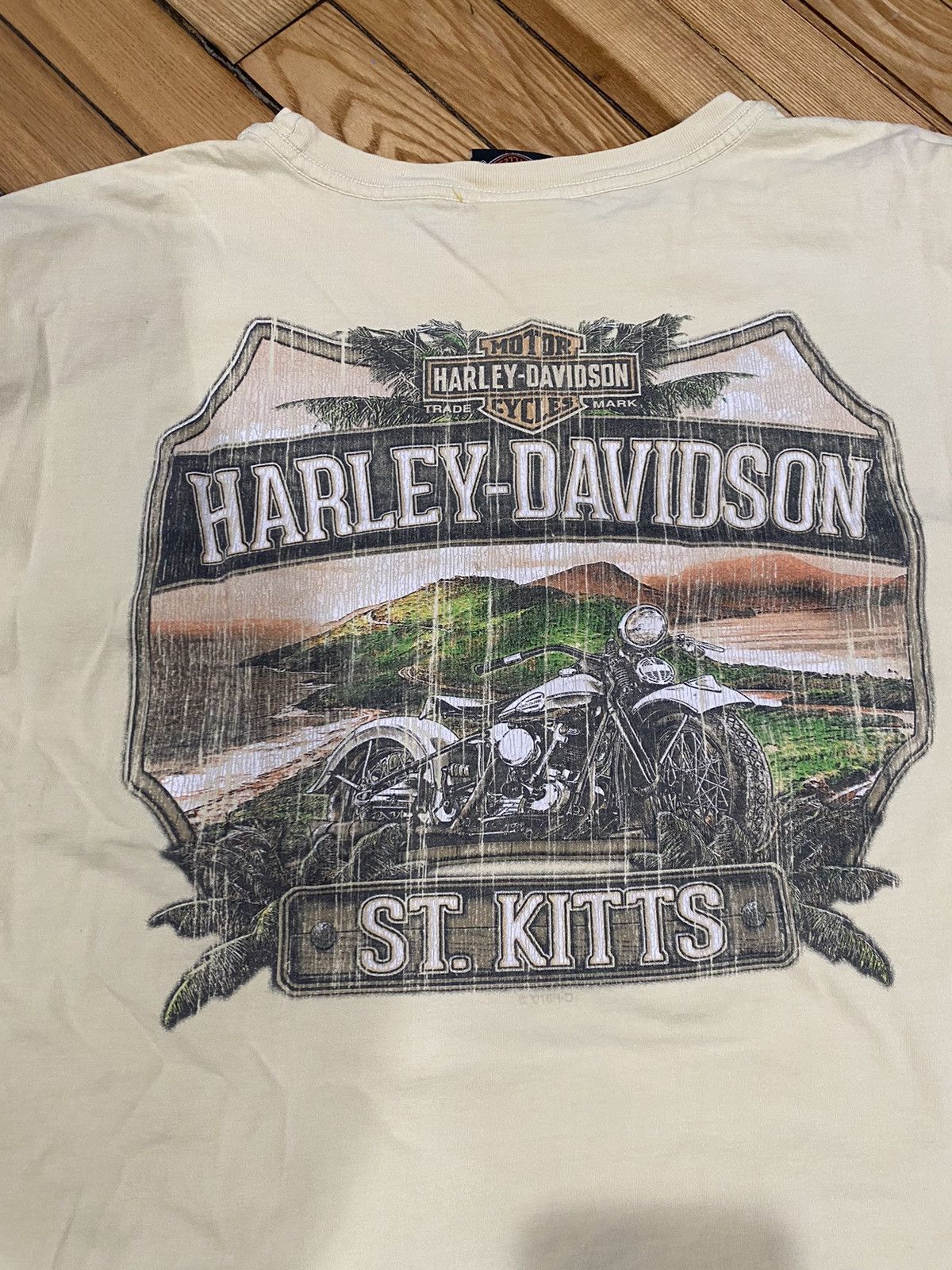 Harley Davidson 3xl Harley St.kitts Tshirt Size US XXL / EU 58 / 5 - 1 Thumbnail