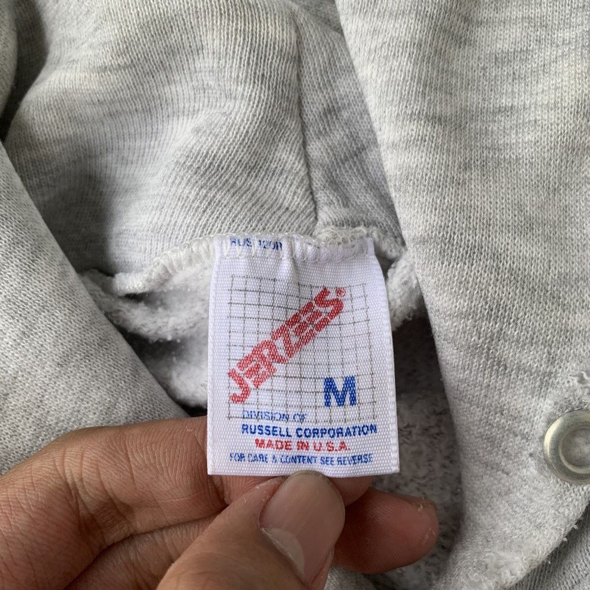 Jerzees Vintage 1990s Jerzees Grey Hoodie Size US M / EU 48-50 / 2 - 10 Thumbnail