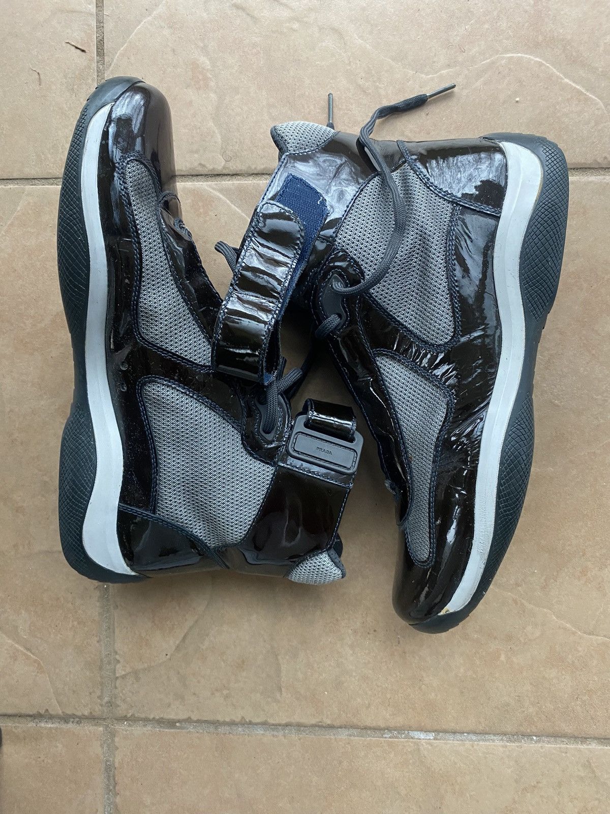 Prada Vintage high-top Prada American Cups Size US 10 / EU 43 - 3 Thumbnail