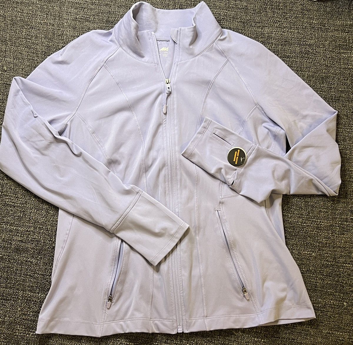 Avia SoftSculpt Zip-Up Active Wear Jacket Size L Size L / US 10 / IT 46 - 1 Thumbnail