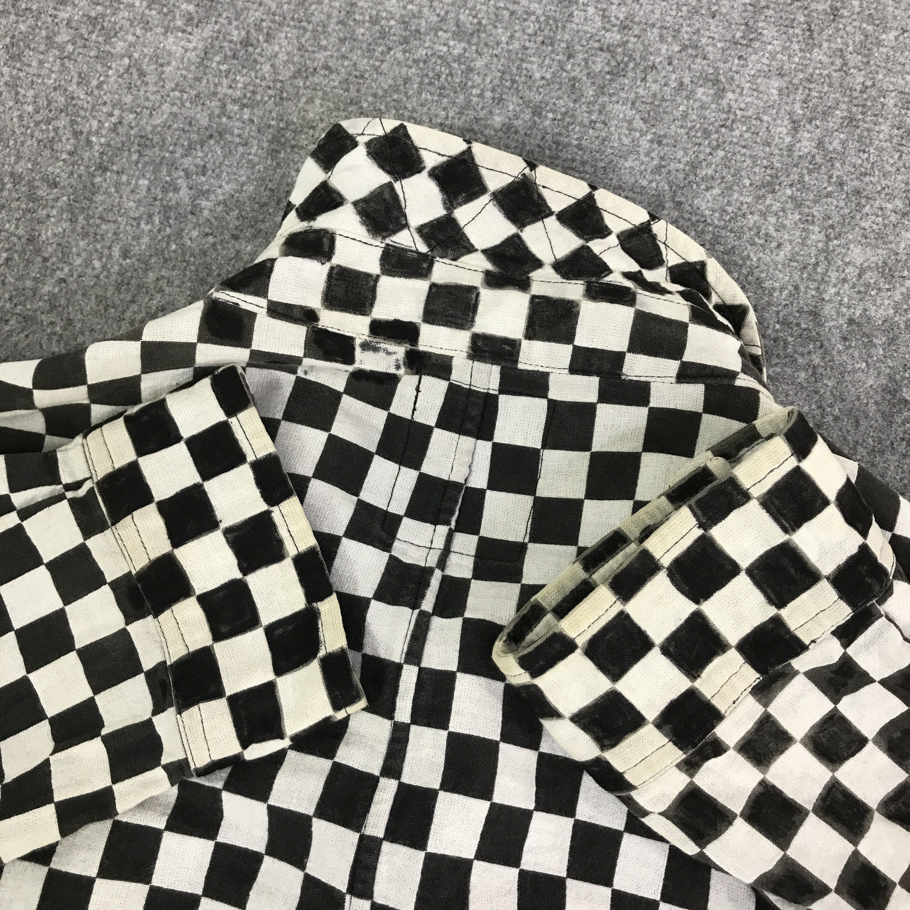 Neighborhood Neighborhood Japan Black and White jacket K106B15 Size US L / EU 52-54 / 3 - 11 Thumbnail