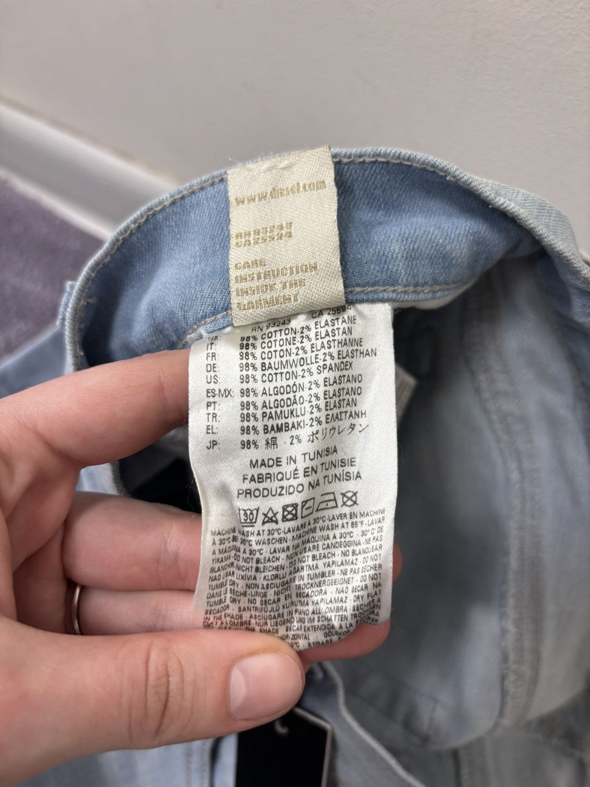 Diesel Diesel Grupee NWT Women’s Super Slim Skinny Stretch Jeans Size 27" / US 4 / IT 40 - 13 Thumbnail