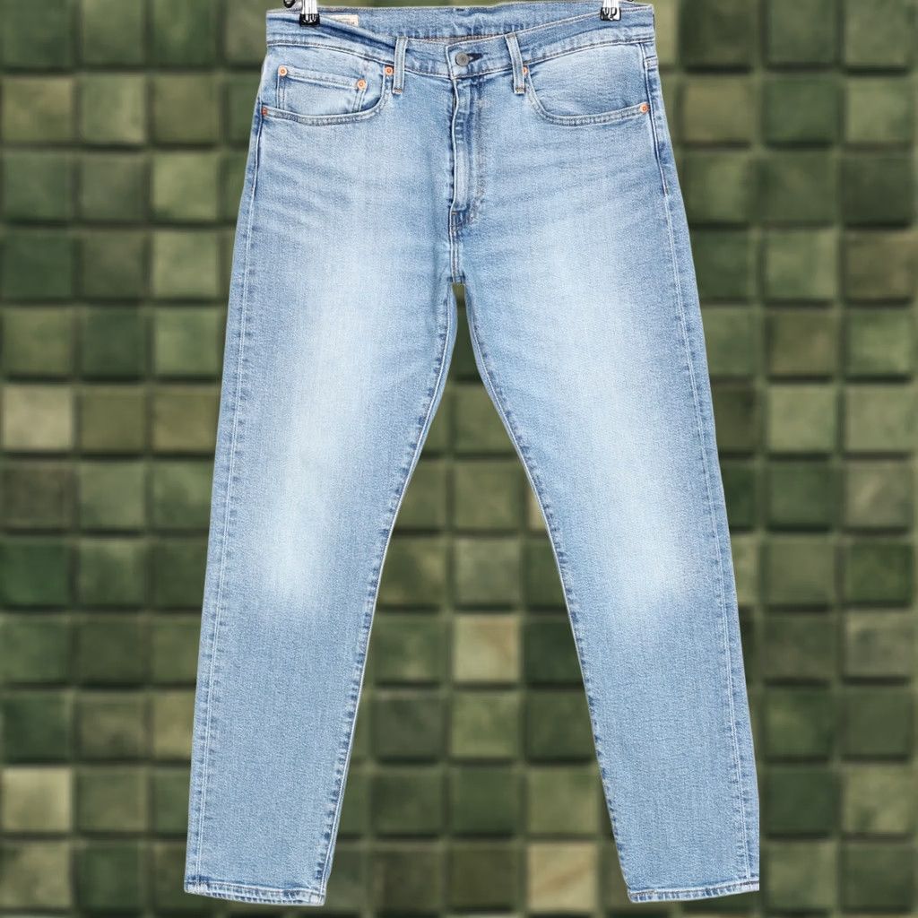 Levi's LEVI’S 512 Slim Tapered PREMIUM Big E Jeans Men W34 L32 Stretch DZ8202 Blue Denim 5-Pocket Regular Mid Rise Size US 34 / EU 50 - 1 Thumbnail