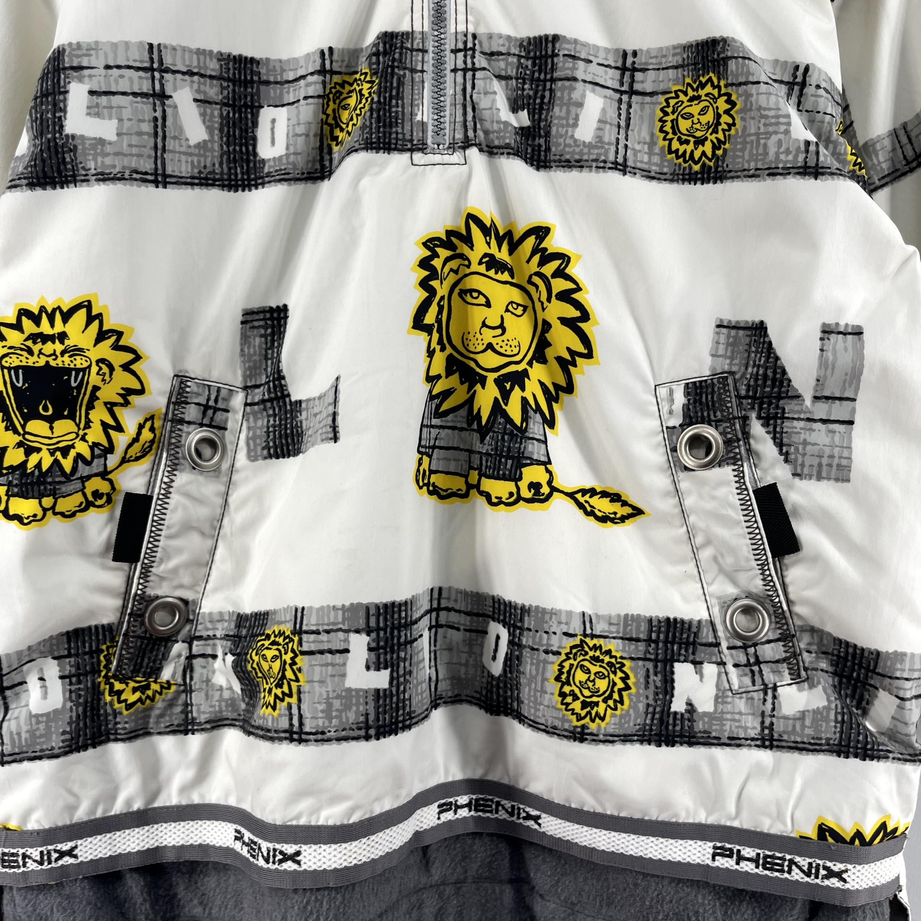 Phenix × Vintage Vintage PHENIX Lion Motive Ski Half Zipper Jacket Size US M / EU 48-50 / 2 - 3 Thumbnail