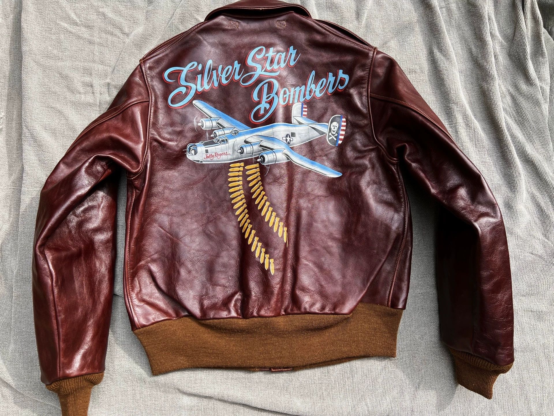 Buzz Rickson's Buzz Rickson's A2 USAAF Flight Jacket Red Rib