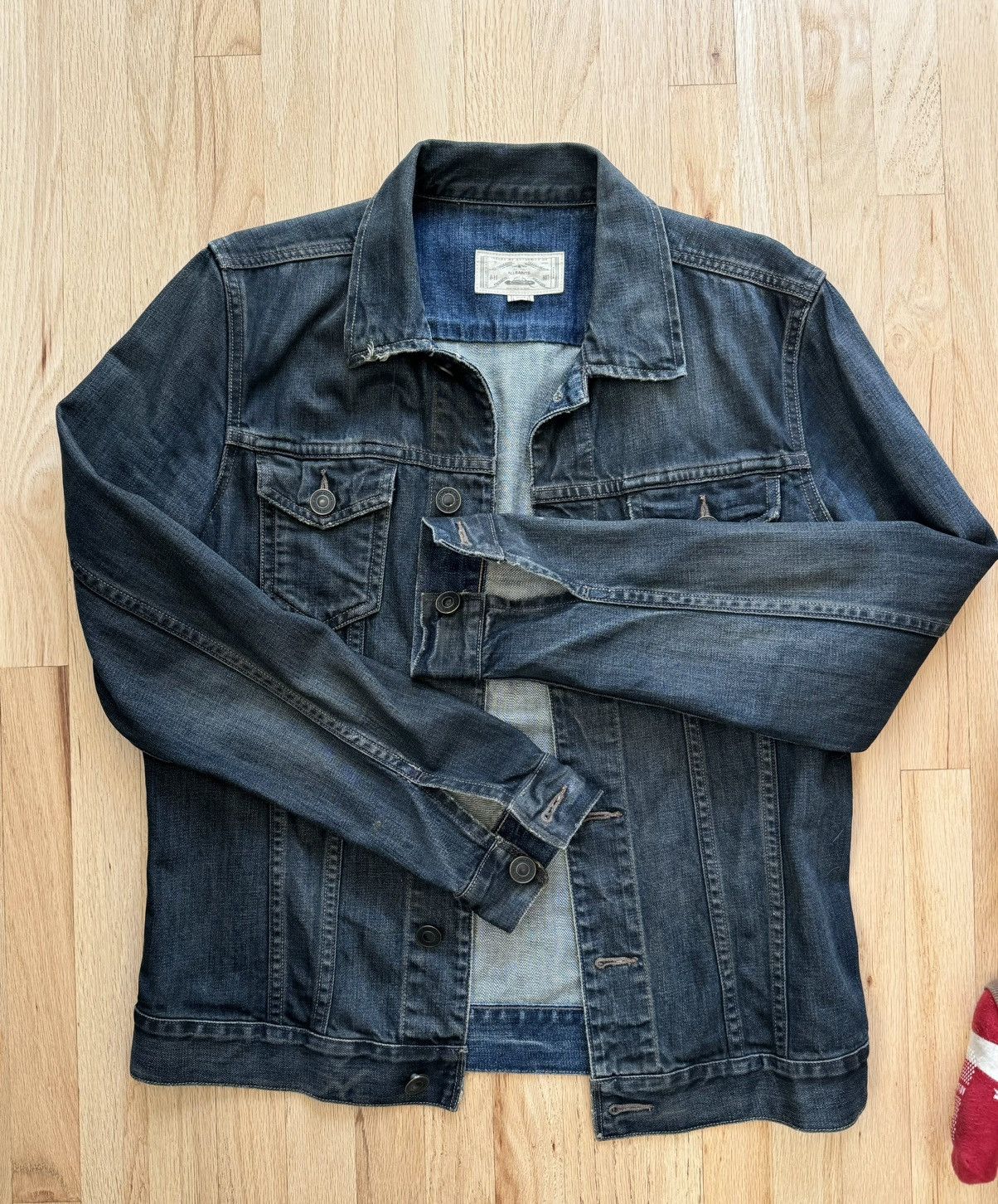 Allsaints Allsaints Kumo Denim Jean Jacket Size US M / EU 48-50 / 2 - 2 Thumbnail