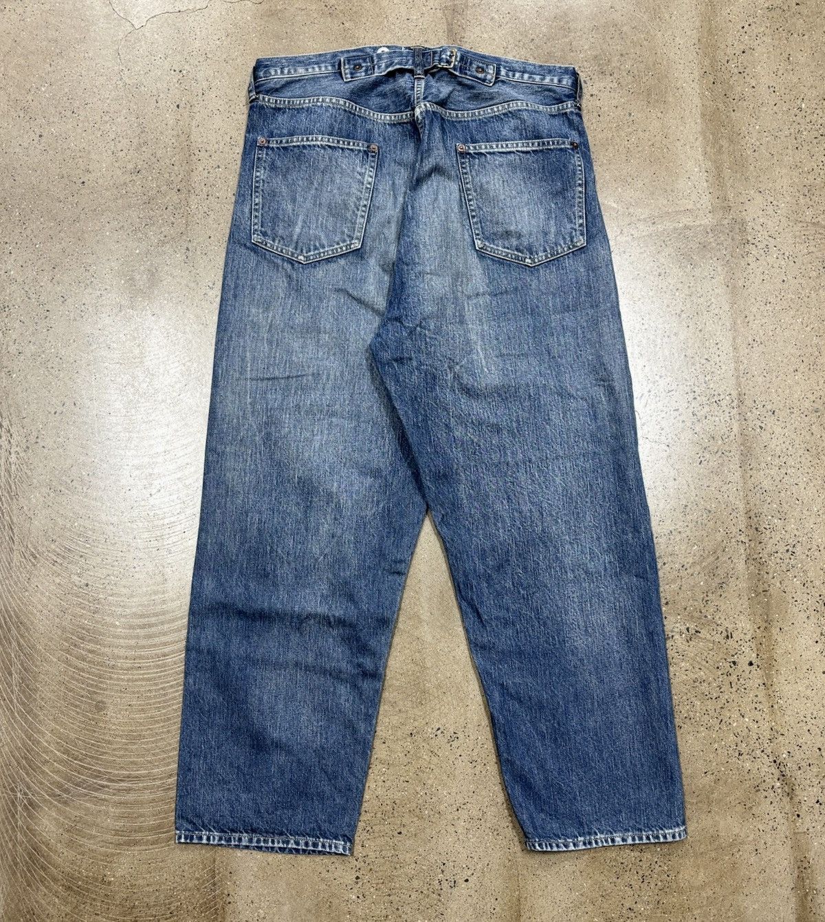 A.PRESSE A.PRESSE 25AW No.22 Washed Wide Denim Pants Size US 34 / EU 50 - 2 Thumbnail
