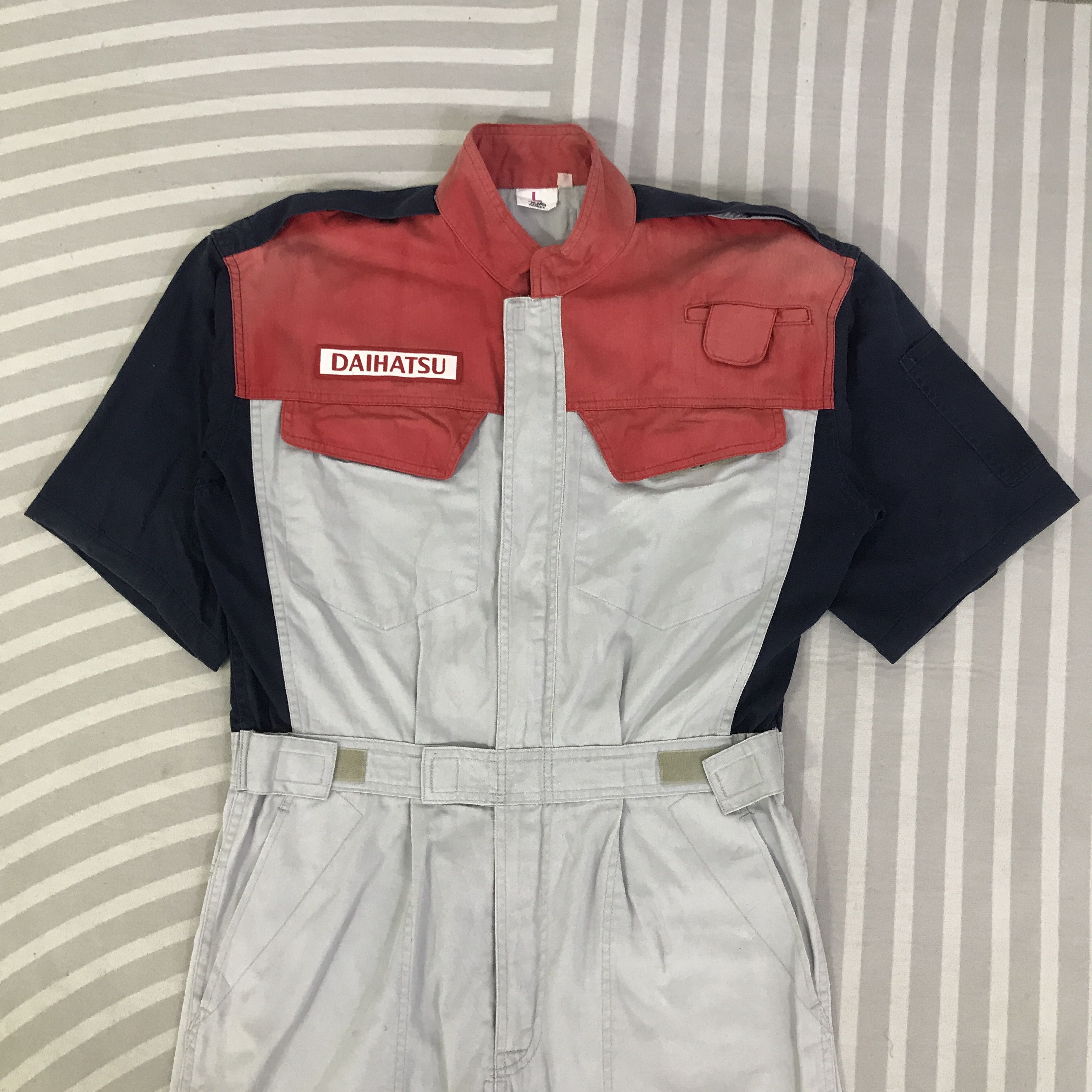 Japanese Brand Vintage Daihatsu Japan Coverall Jacket K122B13 Size US L / EU 52-54 / 3 - 5 Thumbnail