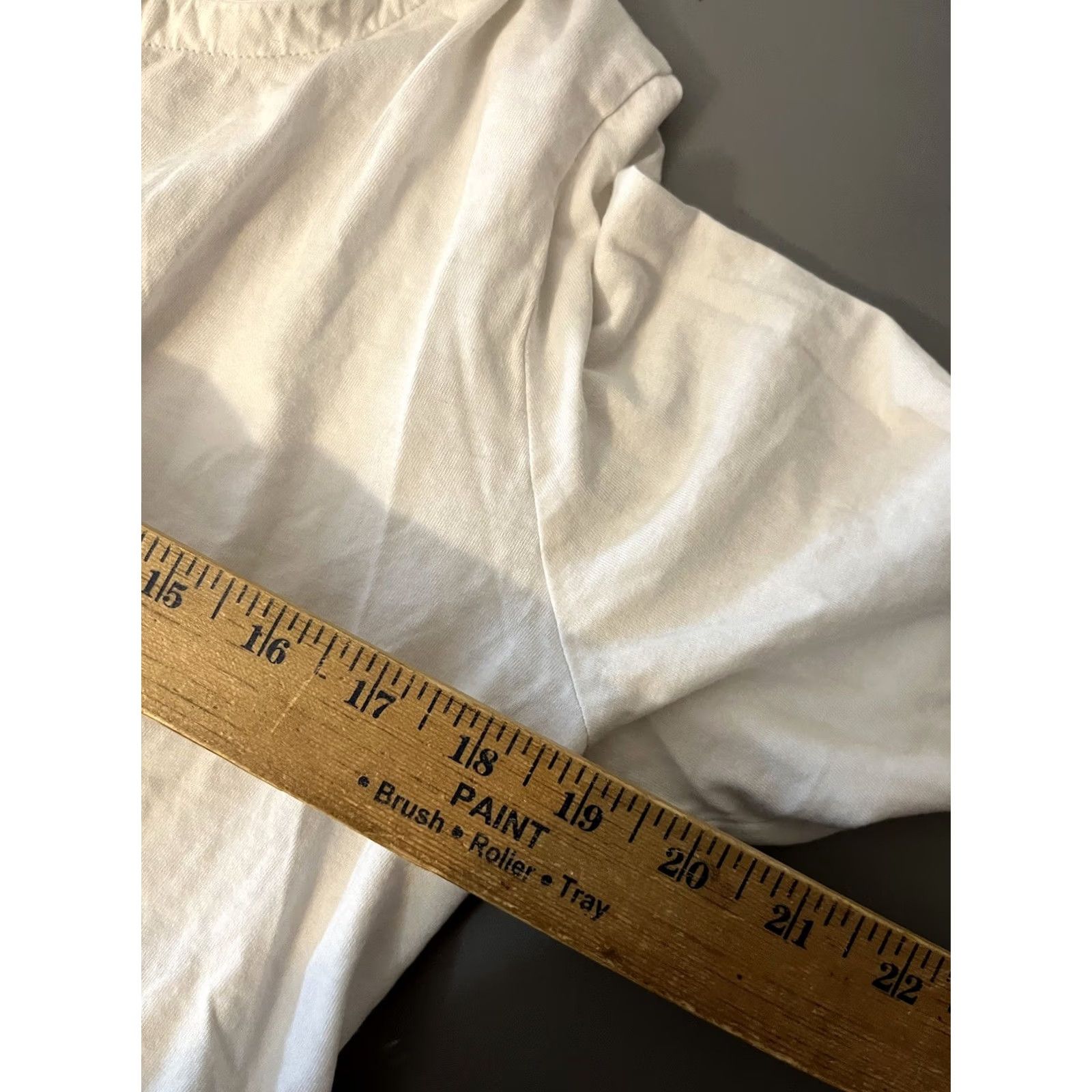 Banana Republic Banana Republic Peplum Tee White XL Designer Top Size XL / US 12-14 / IT 48-50 - 4 Thumbnail