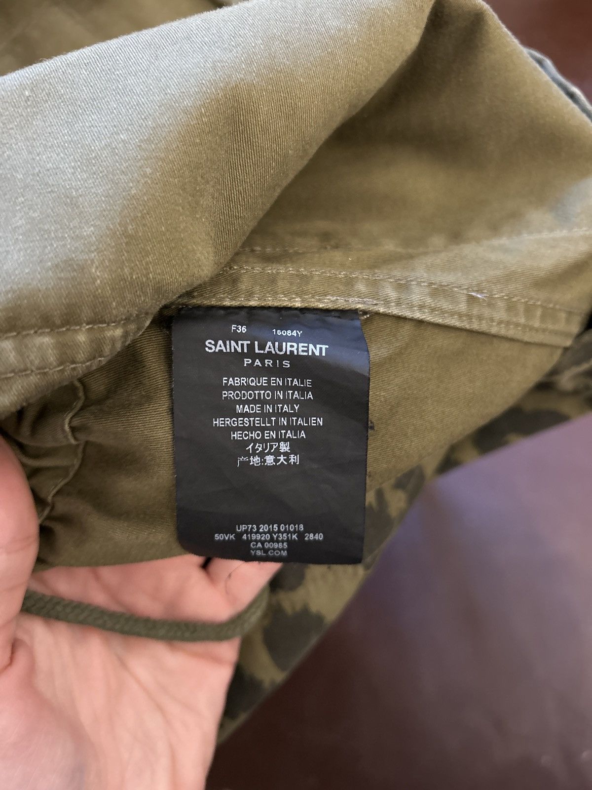 Saint Laurent Paris Saint Laurent ss2016 jacket Size XS / US 0-2 / IT 36-38 - 5 Thumbnail