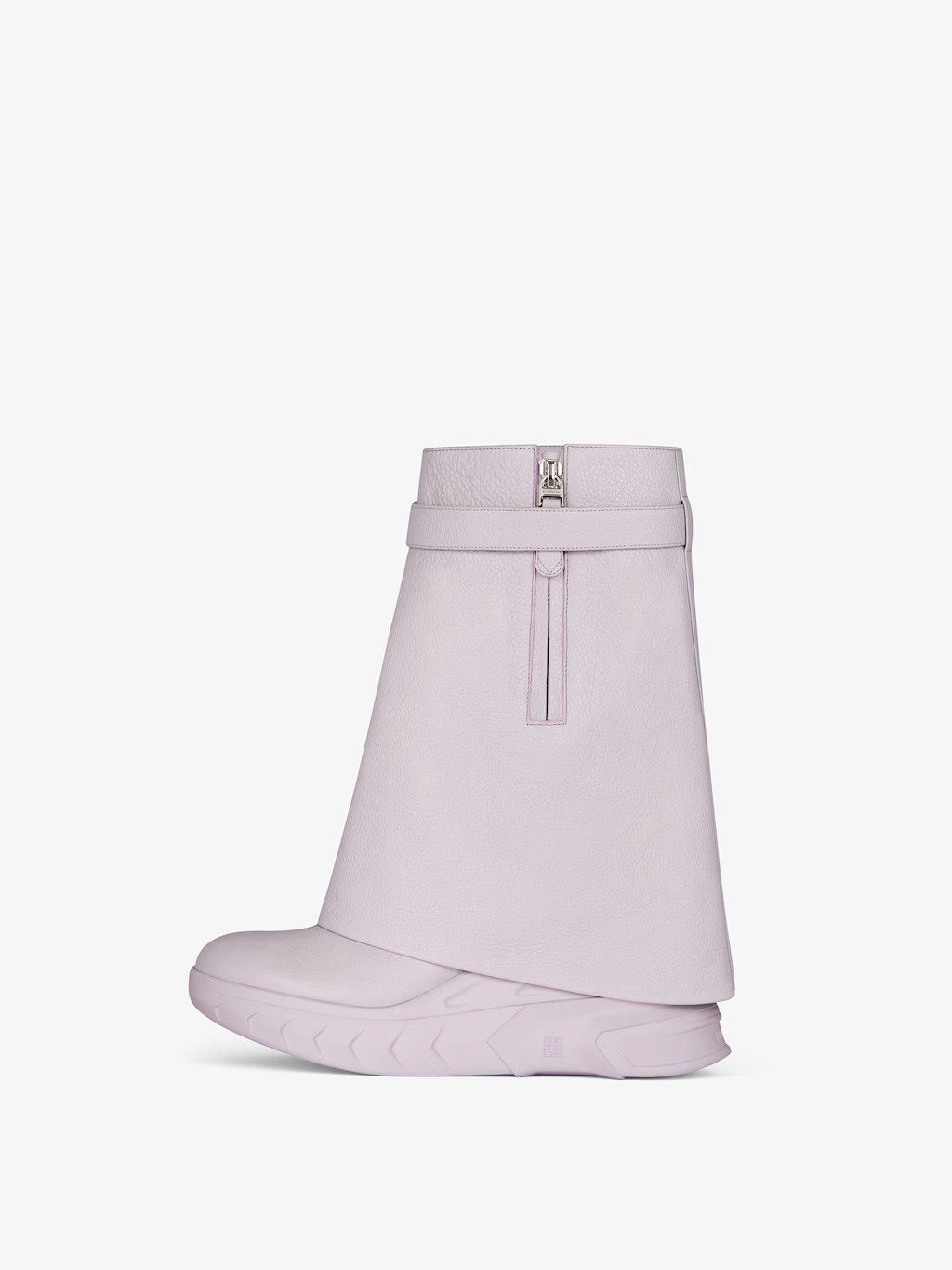 Givenchy o1w1db10525 Shark Lock Biker Ankle Boots in Pink Size US 7 / IT 37 - 3 Thumbnail