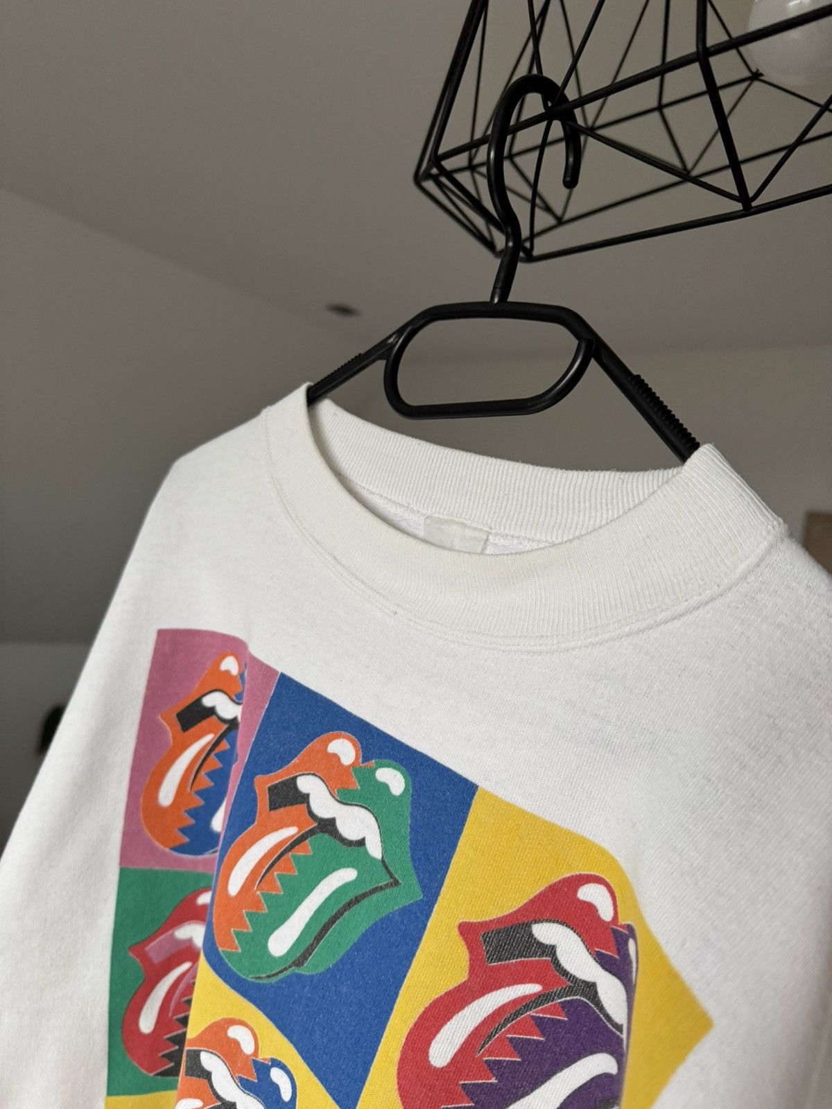 Band Tees × The Rolling Stones × Vintage Vintage The Rolling Stones 1989 American Tour Sweatshirt 80s Size US L / EU 52-54 / 3 - 10 Thumbnail